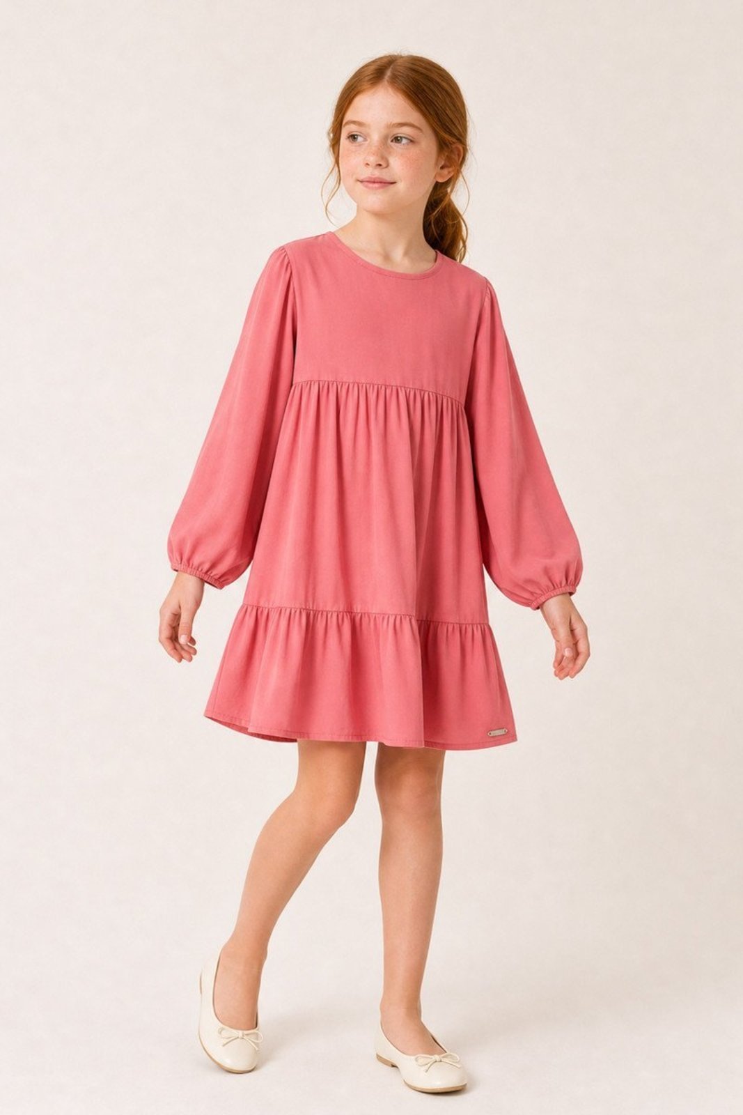 Infantil – Vestido Bugbee em Viscose Happy