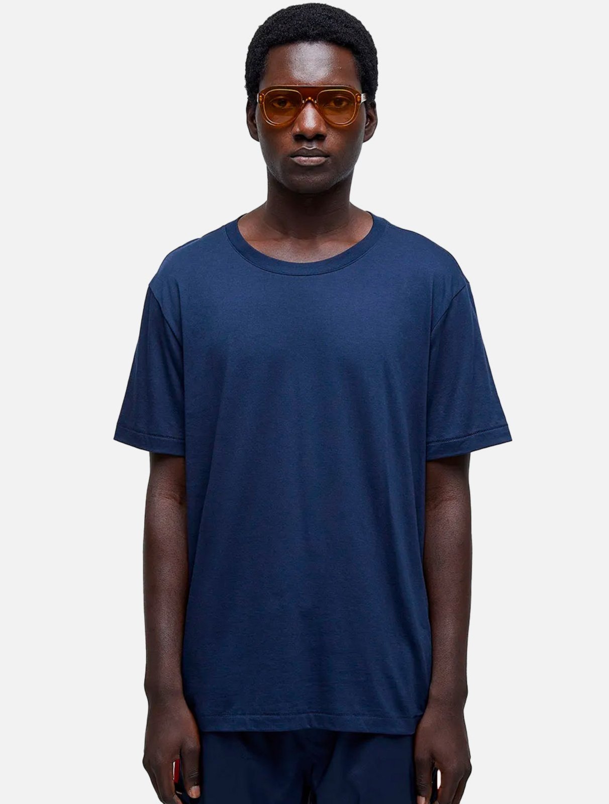 Camiseta Osklen Supersoft Comfort Regular Azul Marinho