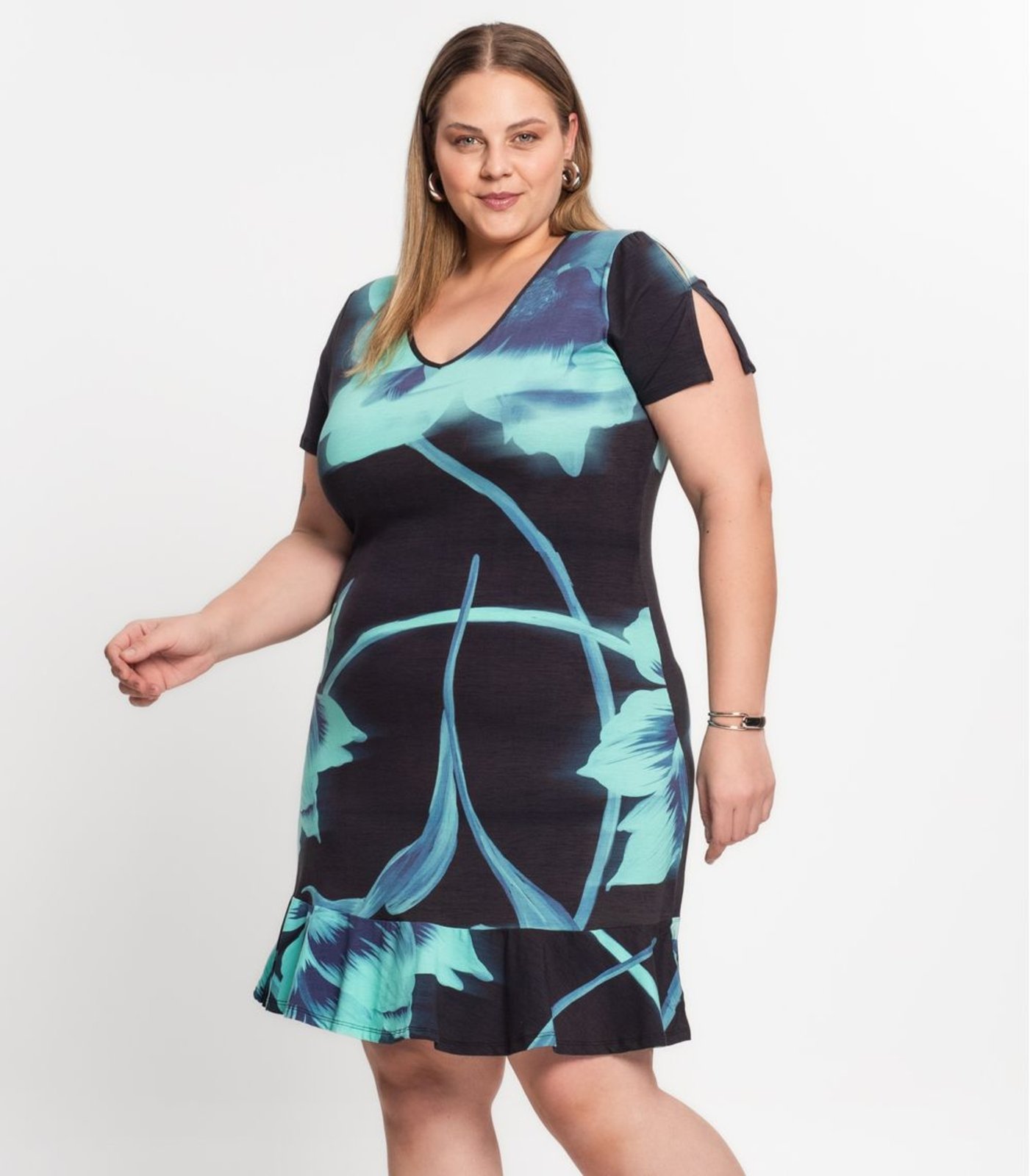 Vestido Plus Size Select Preto