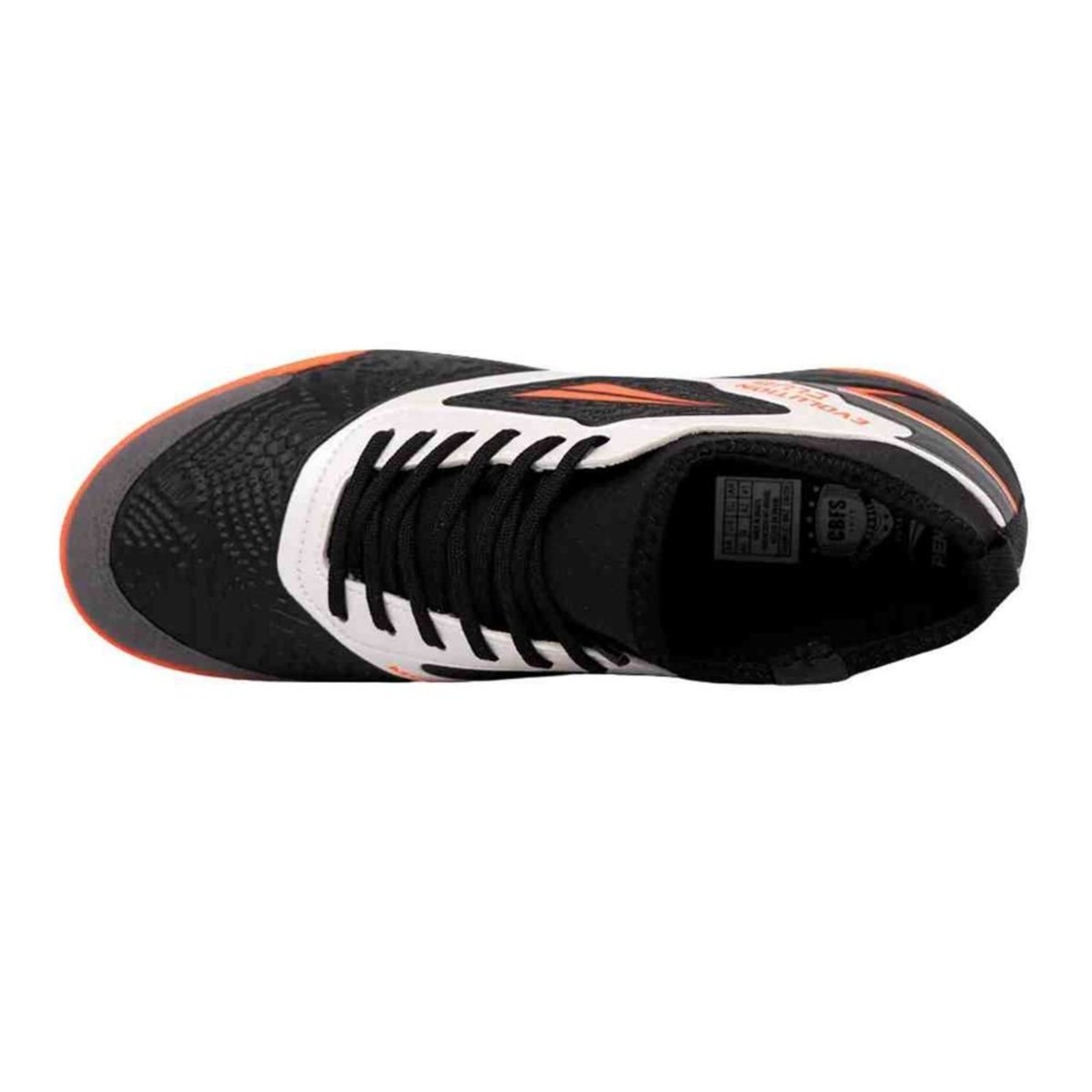Chuteira Masculina Futsal Evolution Club Preta E Coral