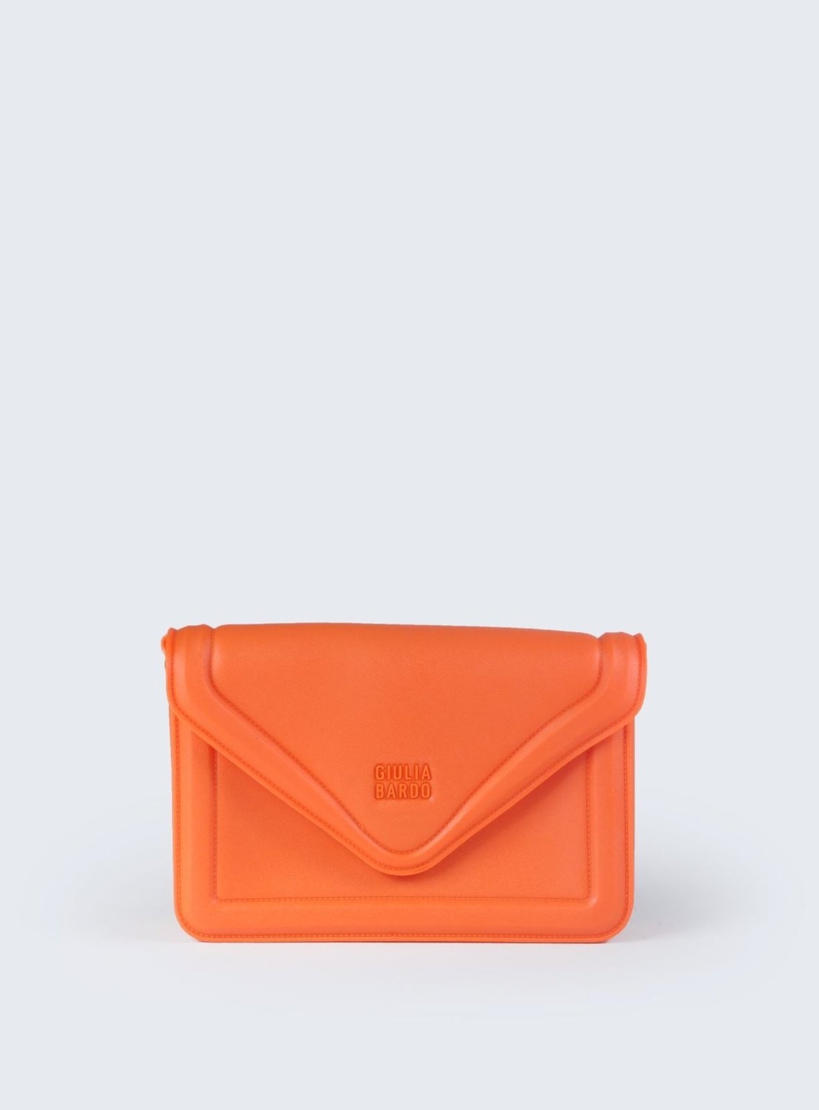 Bolsa Quilted Aurora Giulia Bardo Alaranjado