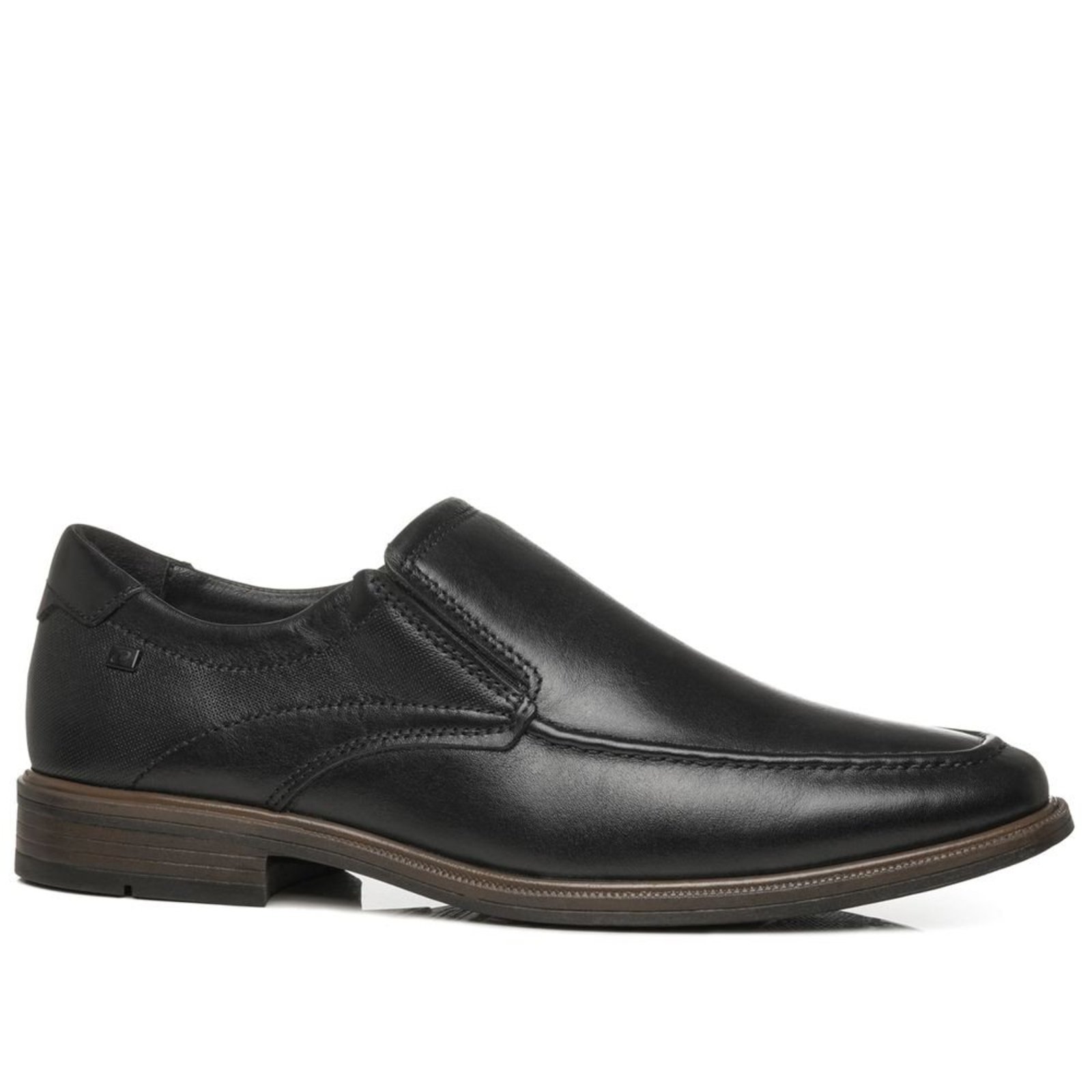 Sapato Social Pegada Masculino em Couro Preto 126353-01 Sapato Social Pegada Masculino em Couro Preto 126353-01 37