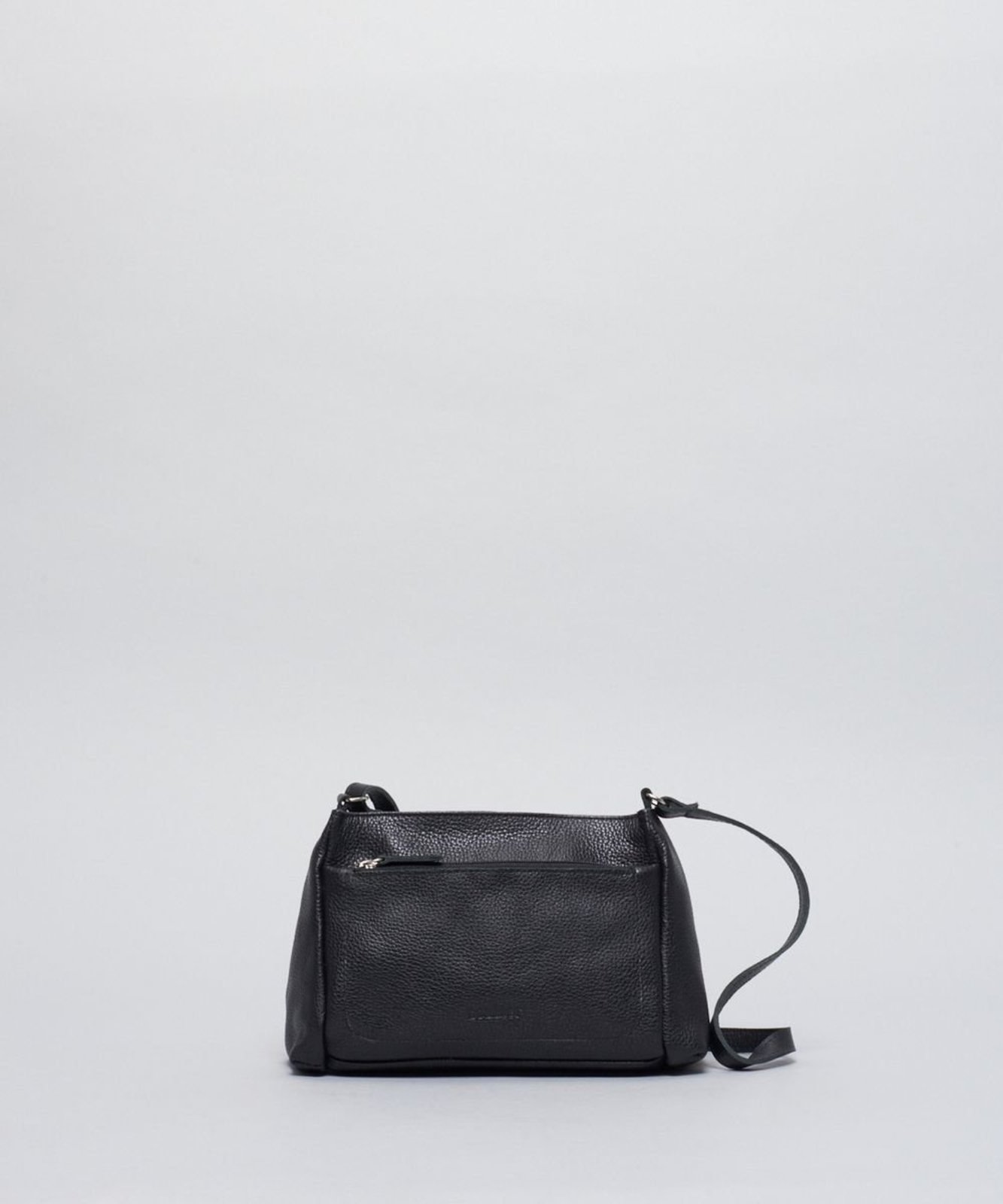 Bolsa p Couro Catharina - Preto u - preto