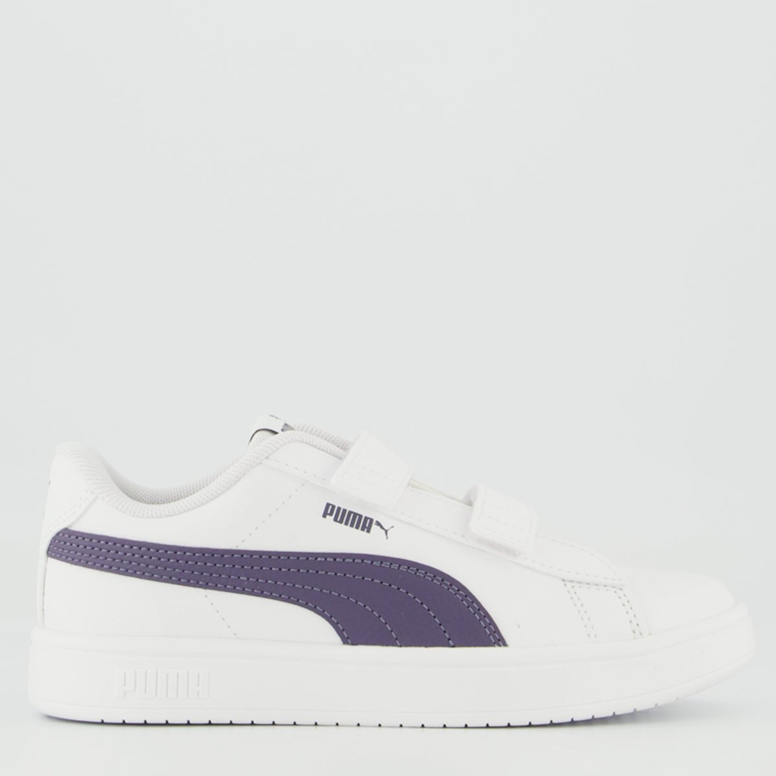 Infantil - Tênis Puma Rickie Classic V Branco e Roxo