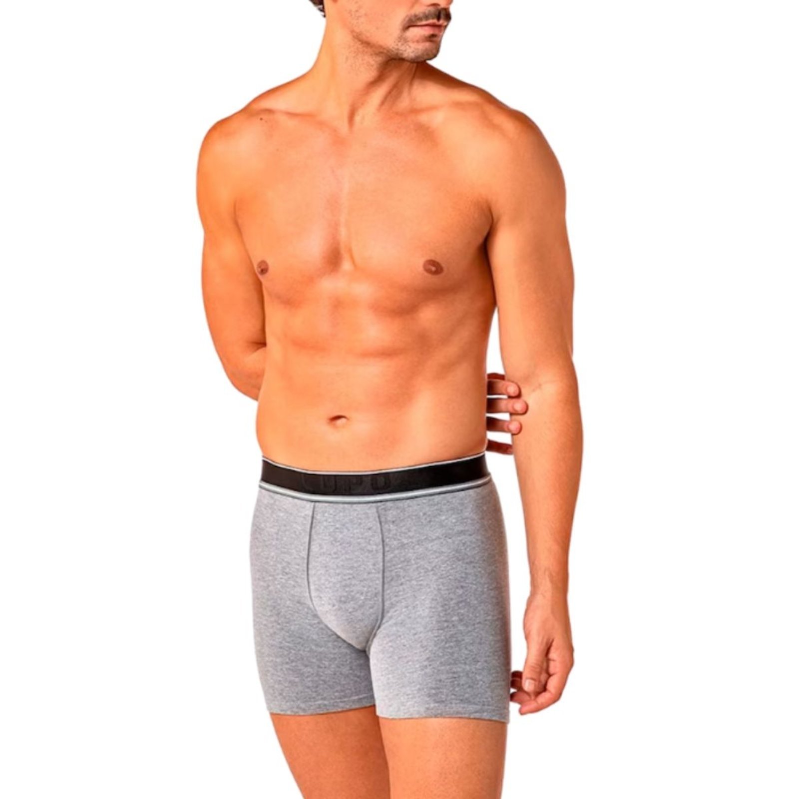 Cueca Boxer Masculina de Algodão Lupo .