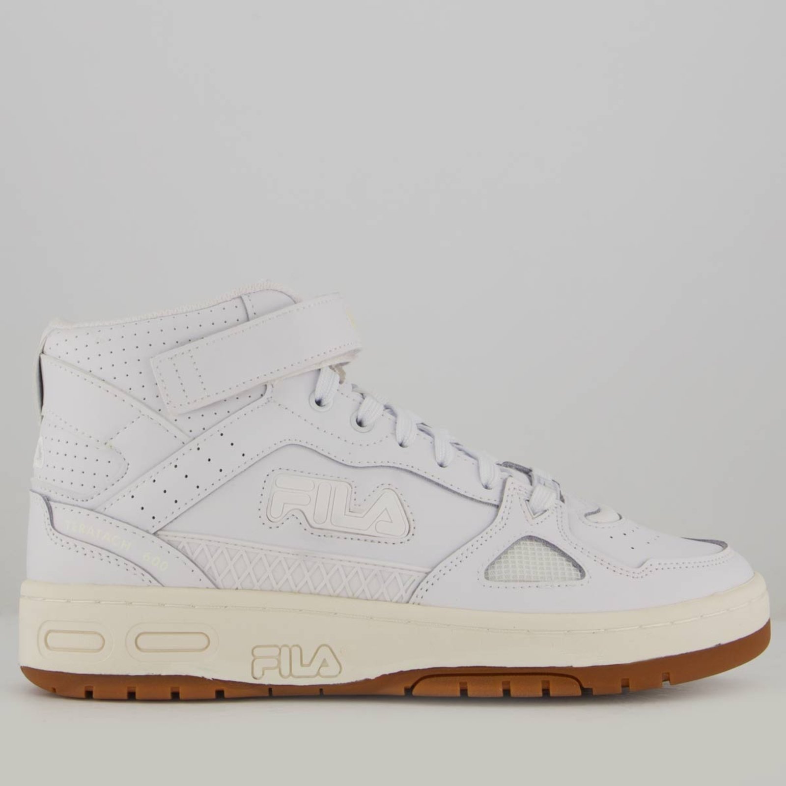 Tenis Fila Teratach 600 Mid Branco