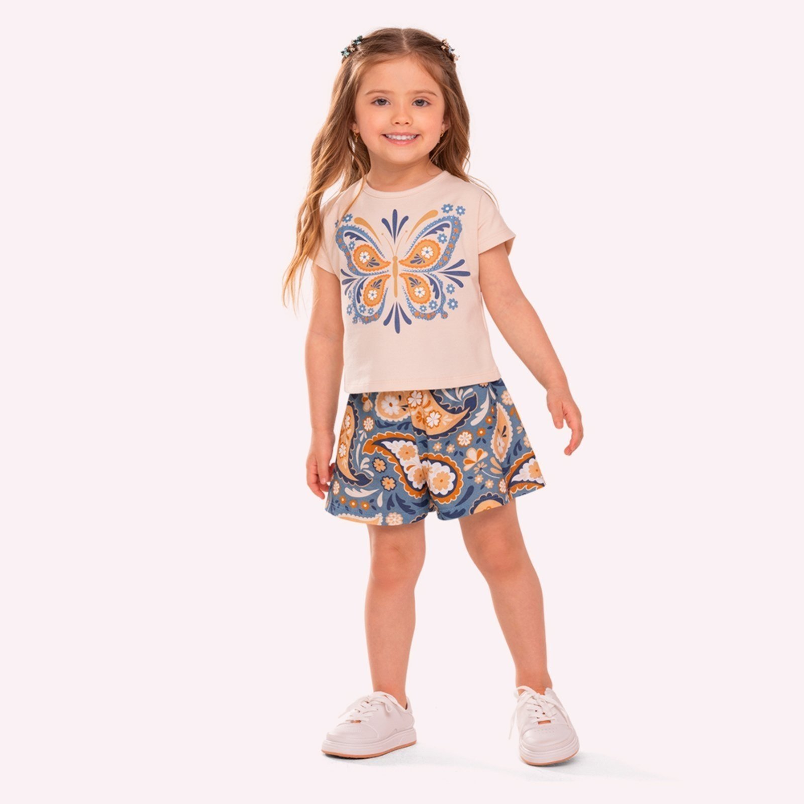 Infantil - Conjunto Menina com Strass Nanai