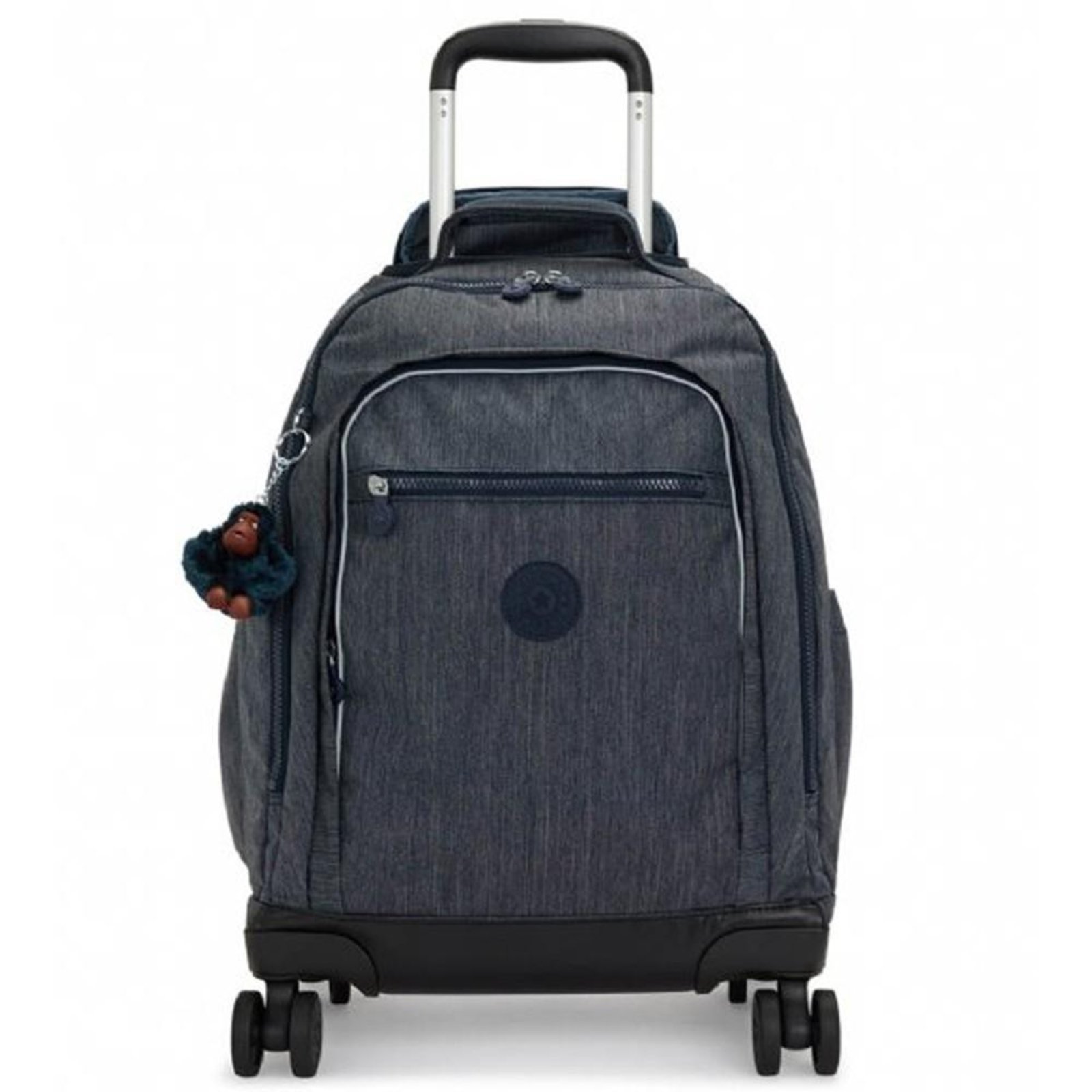 Vista 2 Mochila Kipling New Zea Marine Navy Com Rodas Azul Marinho incolor marine Kipling incolor marine