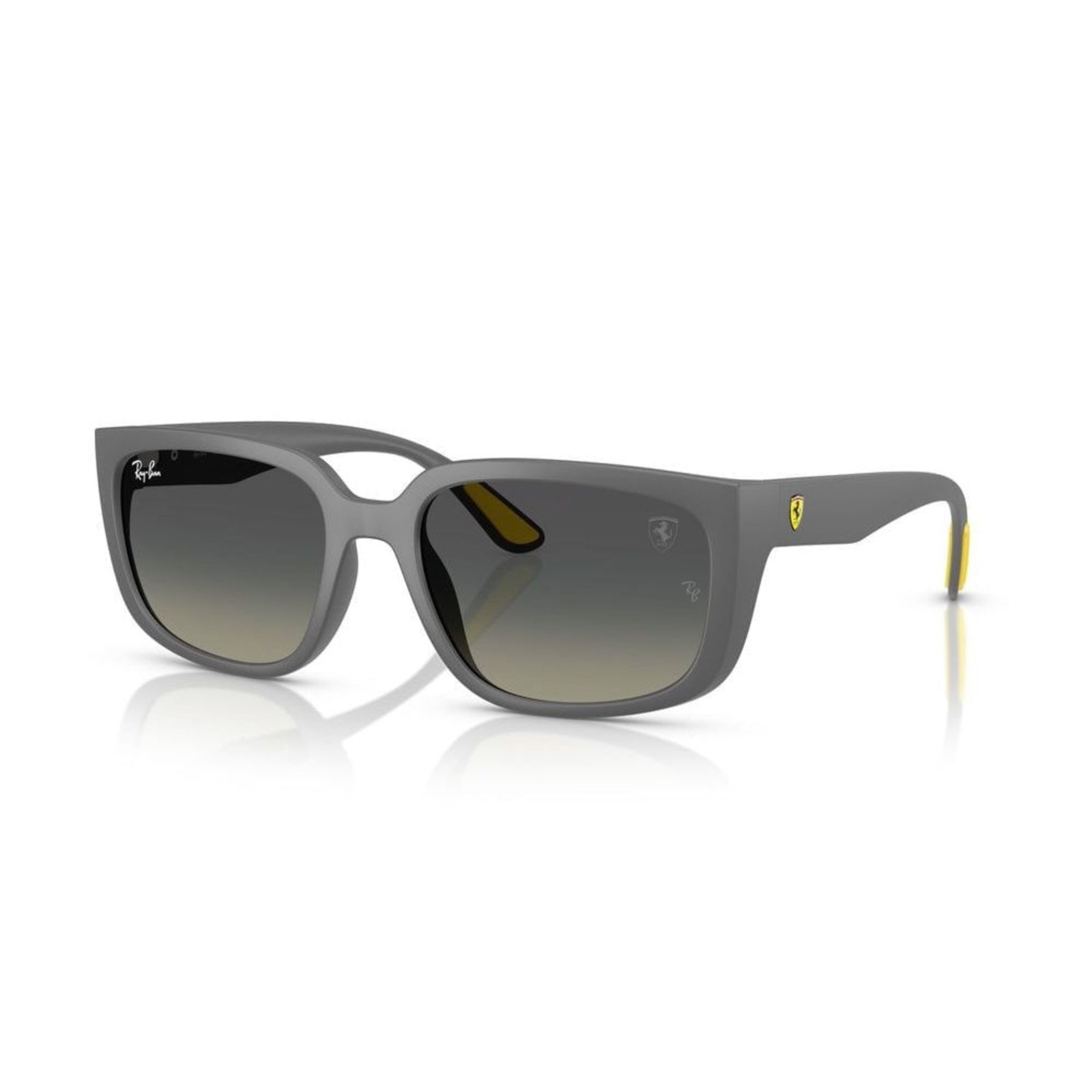 Vista 2 Óculos de Sol Ray-Ban RB4443M Scuderia Ferrari Collection cinza Ray-Ban cinza