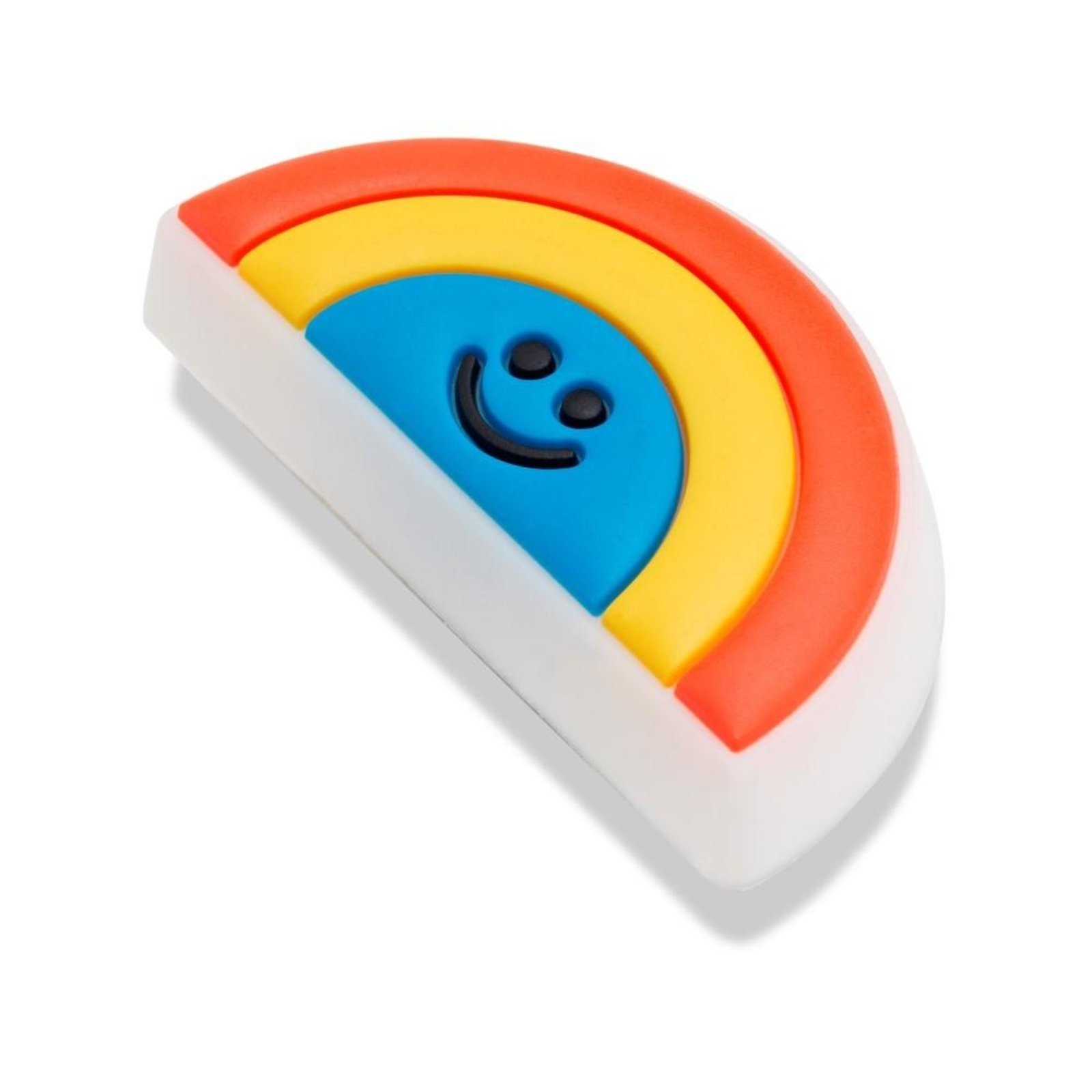 Vista 2 Infantil - Jibbitz™ Arco-Íris de Sorriso Crocs branco
