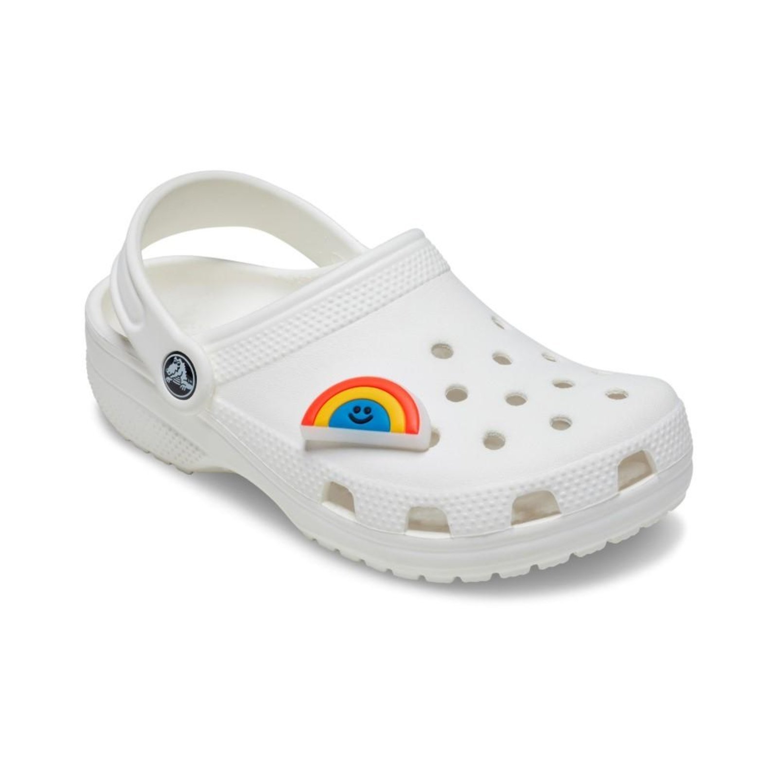 Vista 3 Infantil - Jibbitz™ Arco-Íris de Sorriso Crocs branco