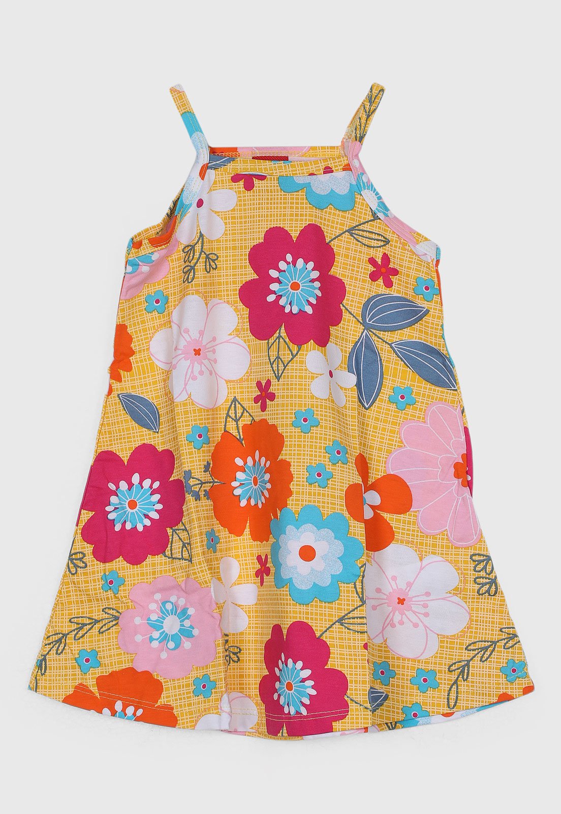 Vestido Kyly Floral Amarelo