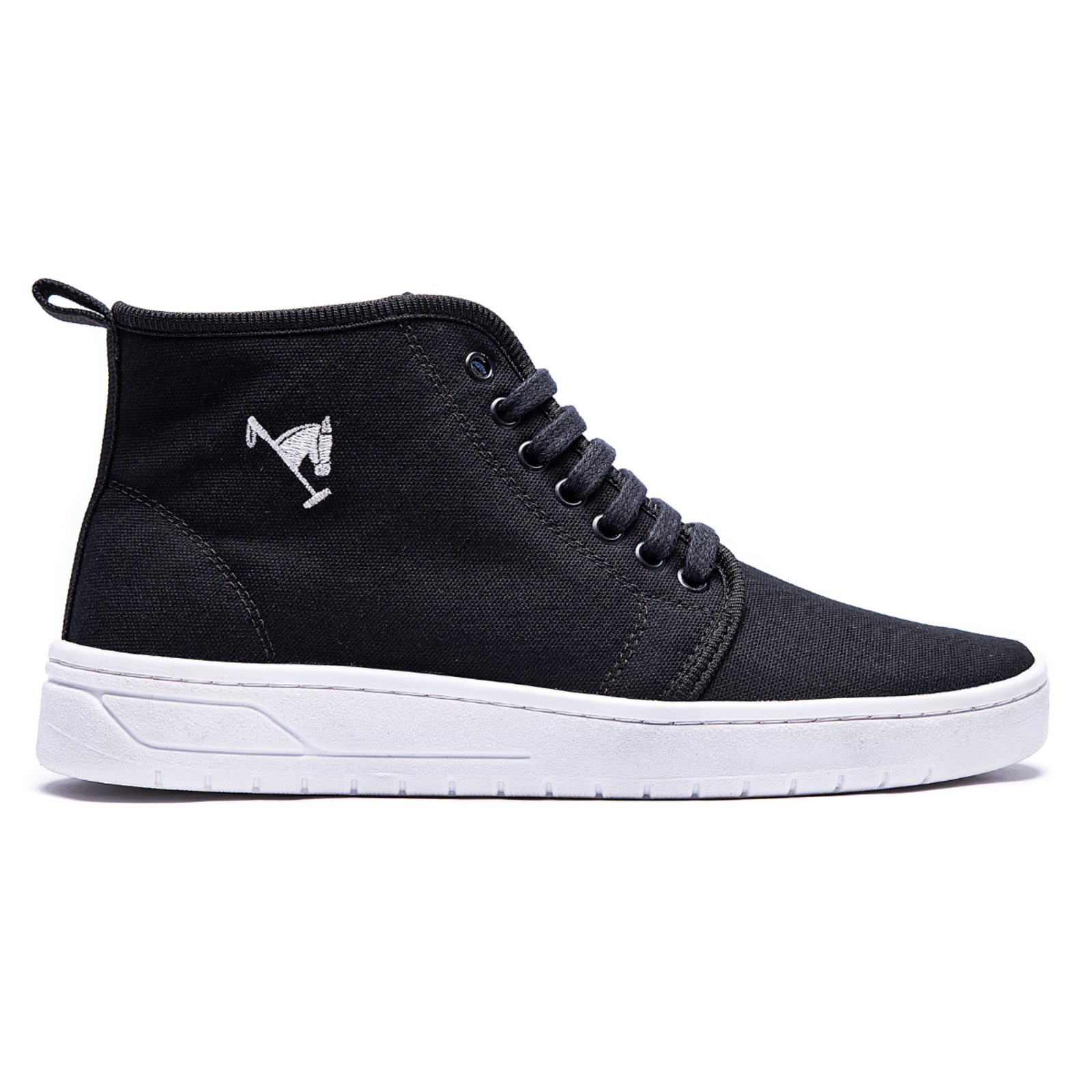 Tenis Masculino Botinha Cano Alto Casual Morderno Preto