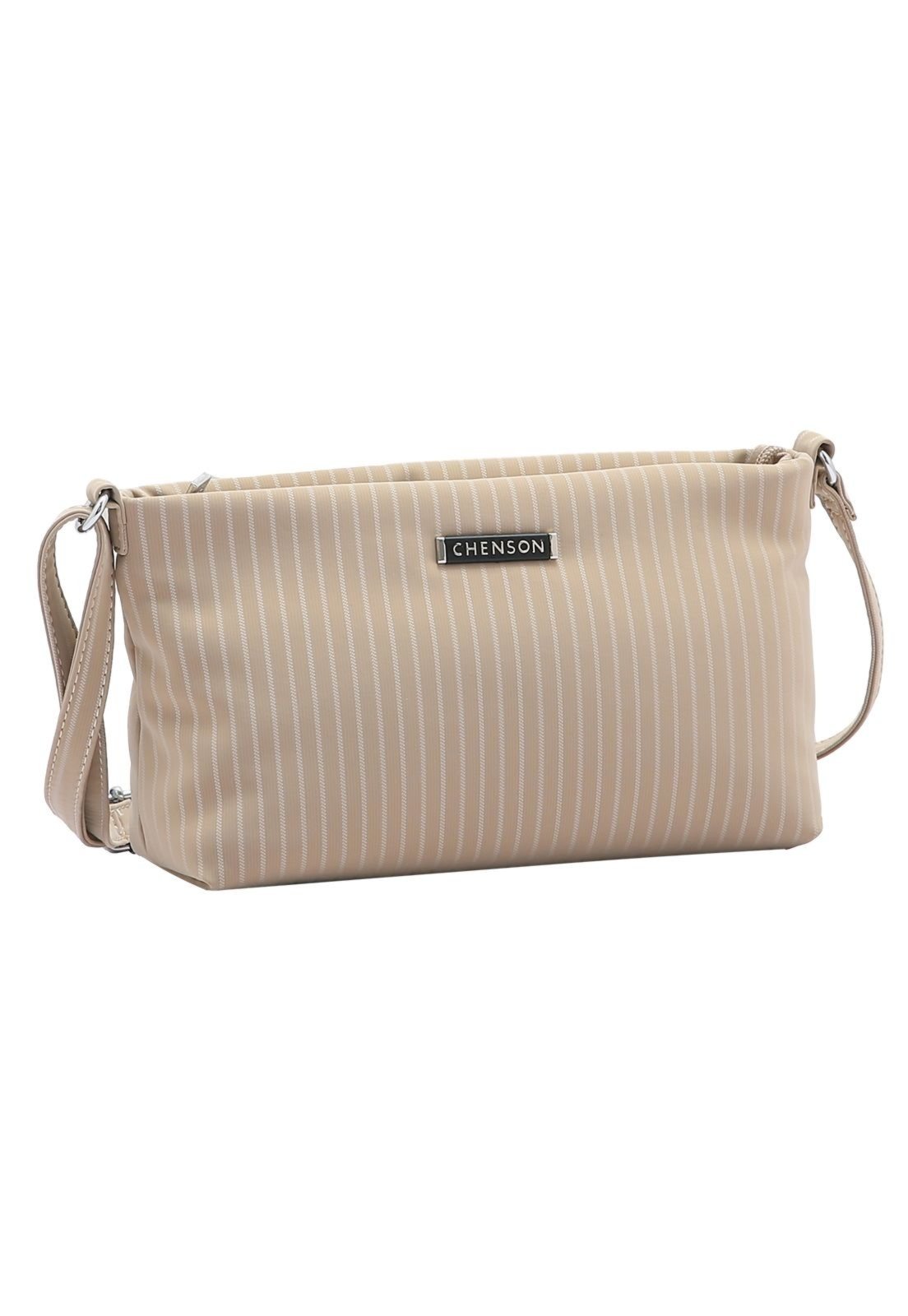 Bolsa Feminina Chenson Streetwear Bege 3784801