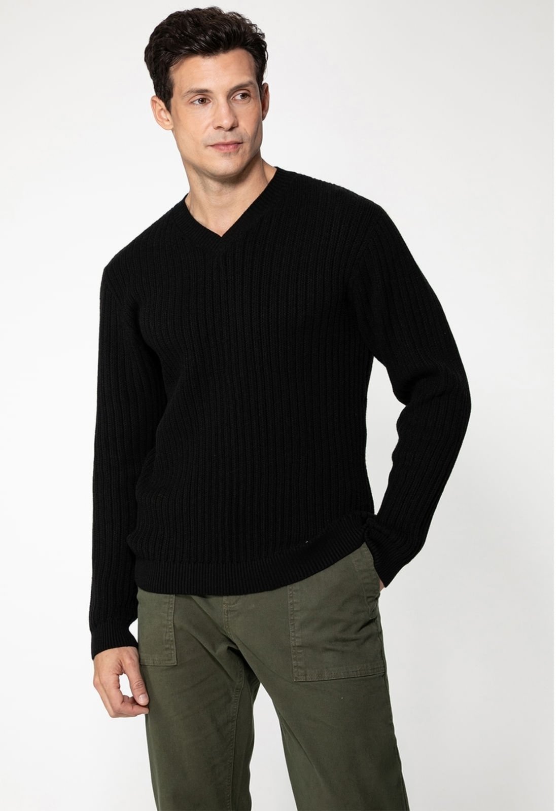 Suéter Guess de Tricot Preto