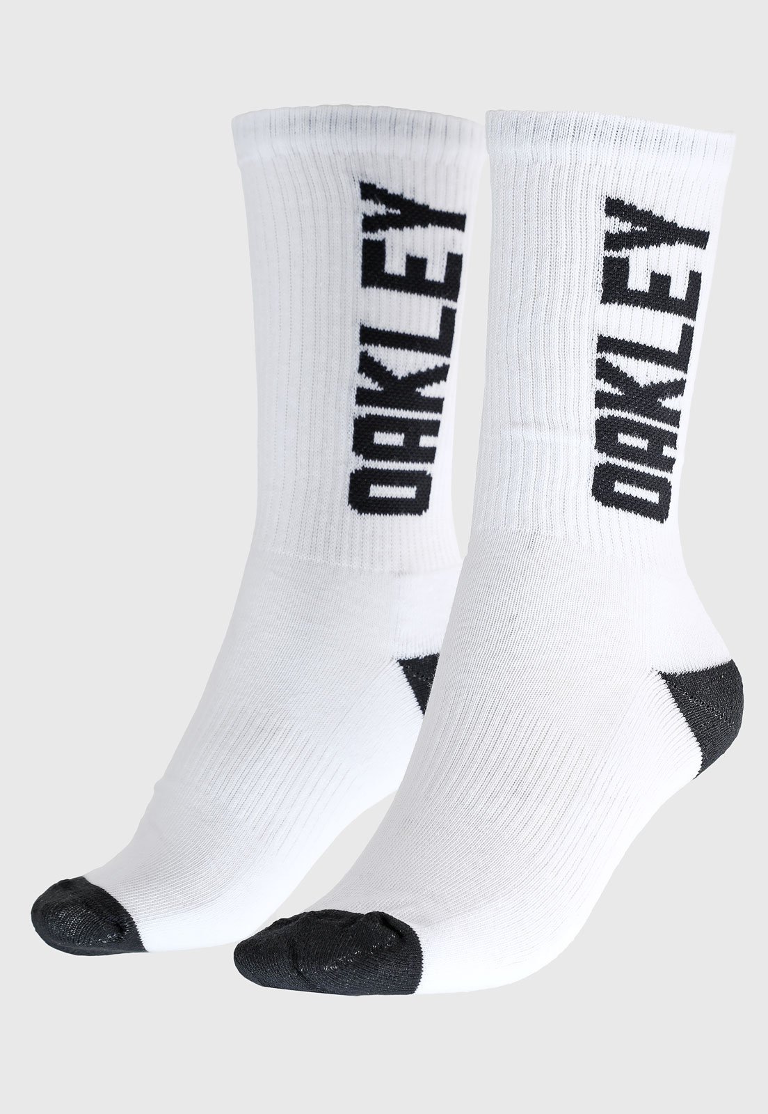 Meia Oakley Cano Médio Urban Crew Sock Branca