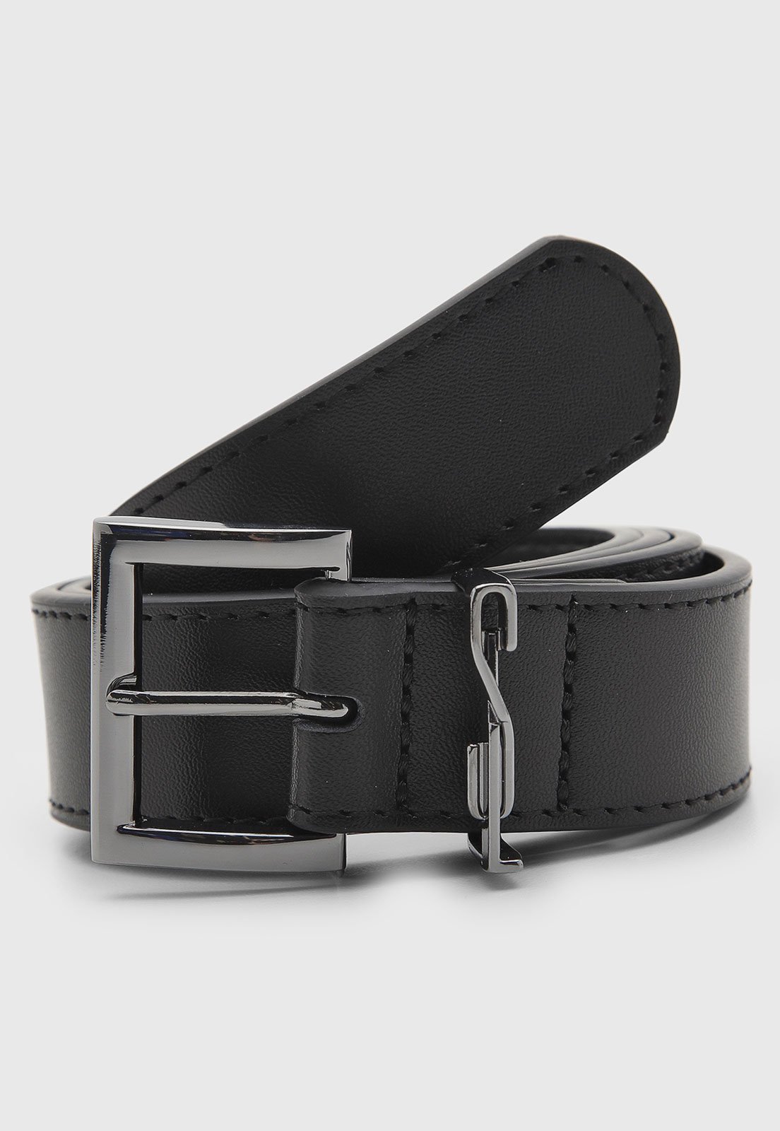 Cinto Feminino Santa Lolla Couro Preto