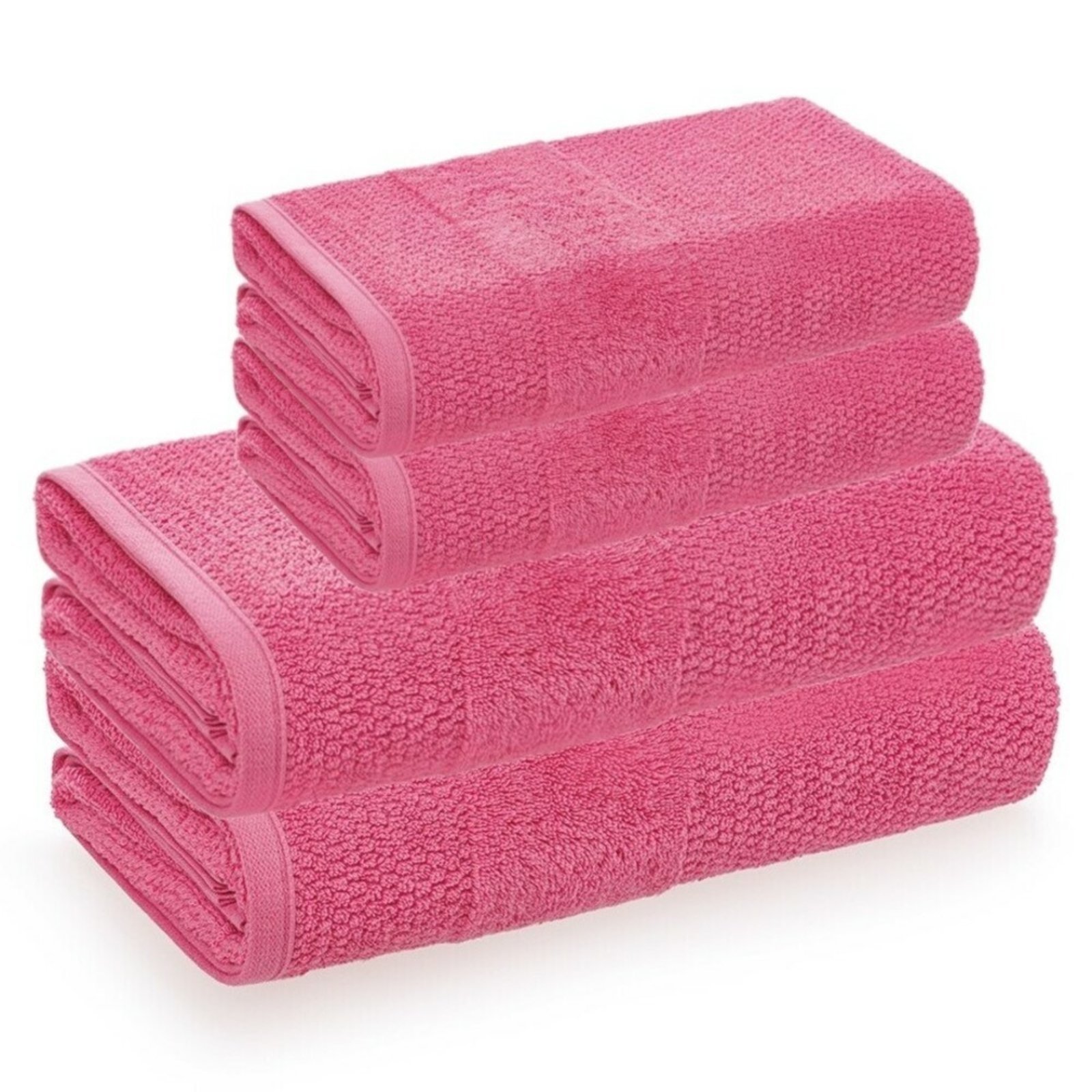 Jogo Toalha Banho 4 Peças Karsten Atuale Rosa