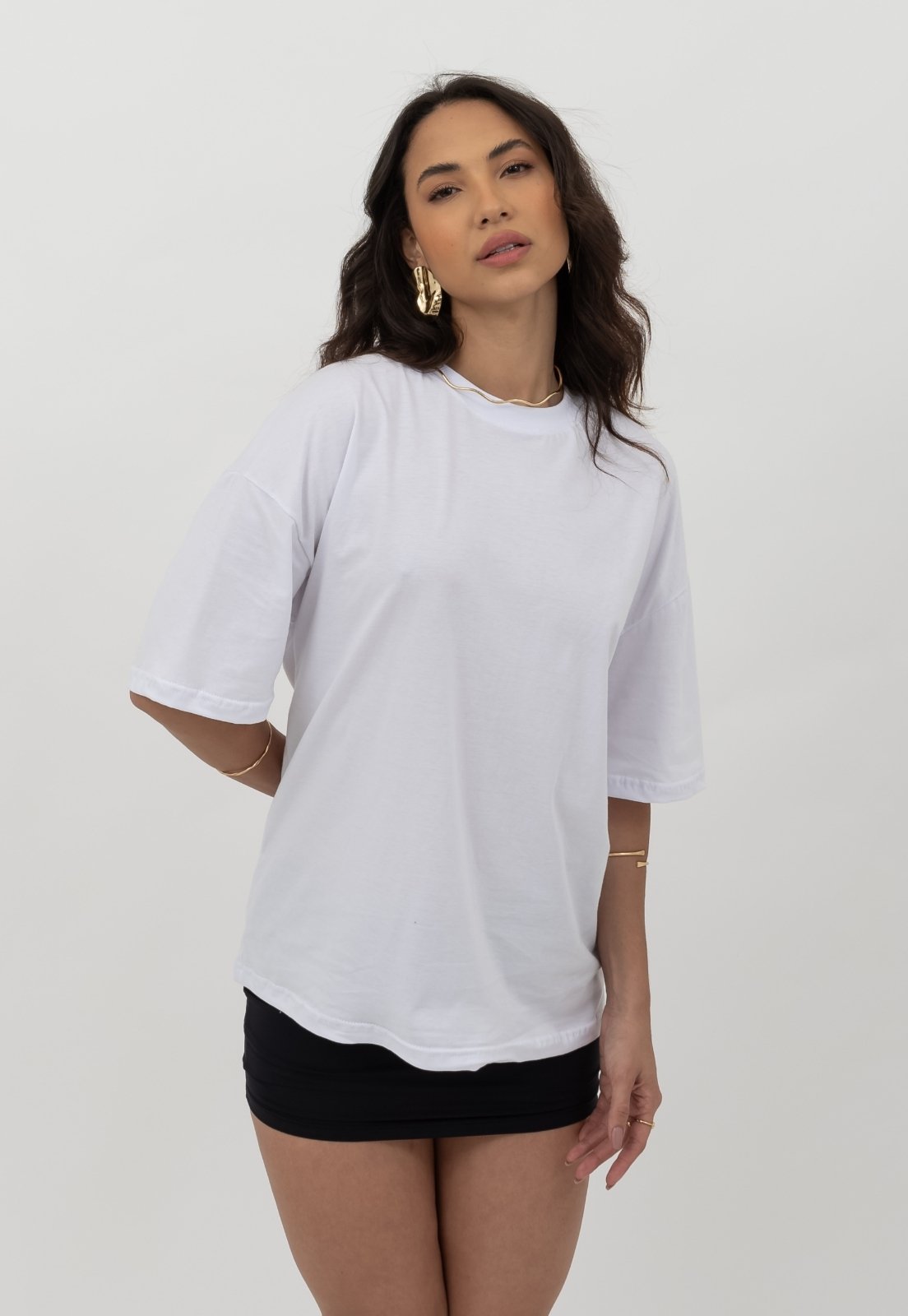 Camiseta Martina Premium Over Branca
