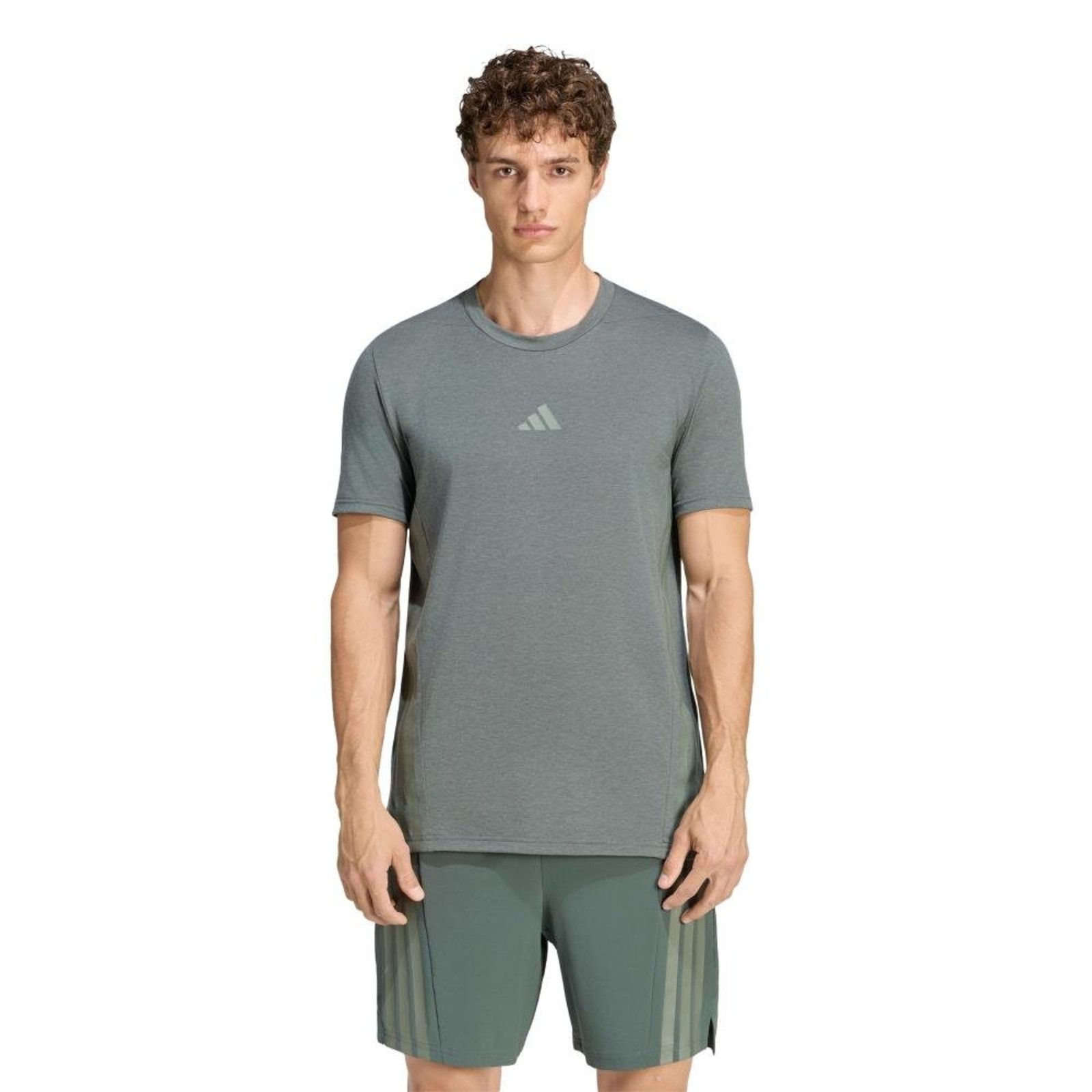 Camiseta de Treino 3 Listras Designed 4 adidas Performance Verde