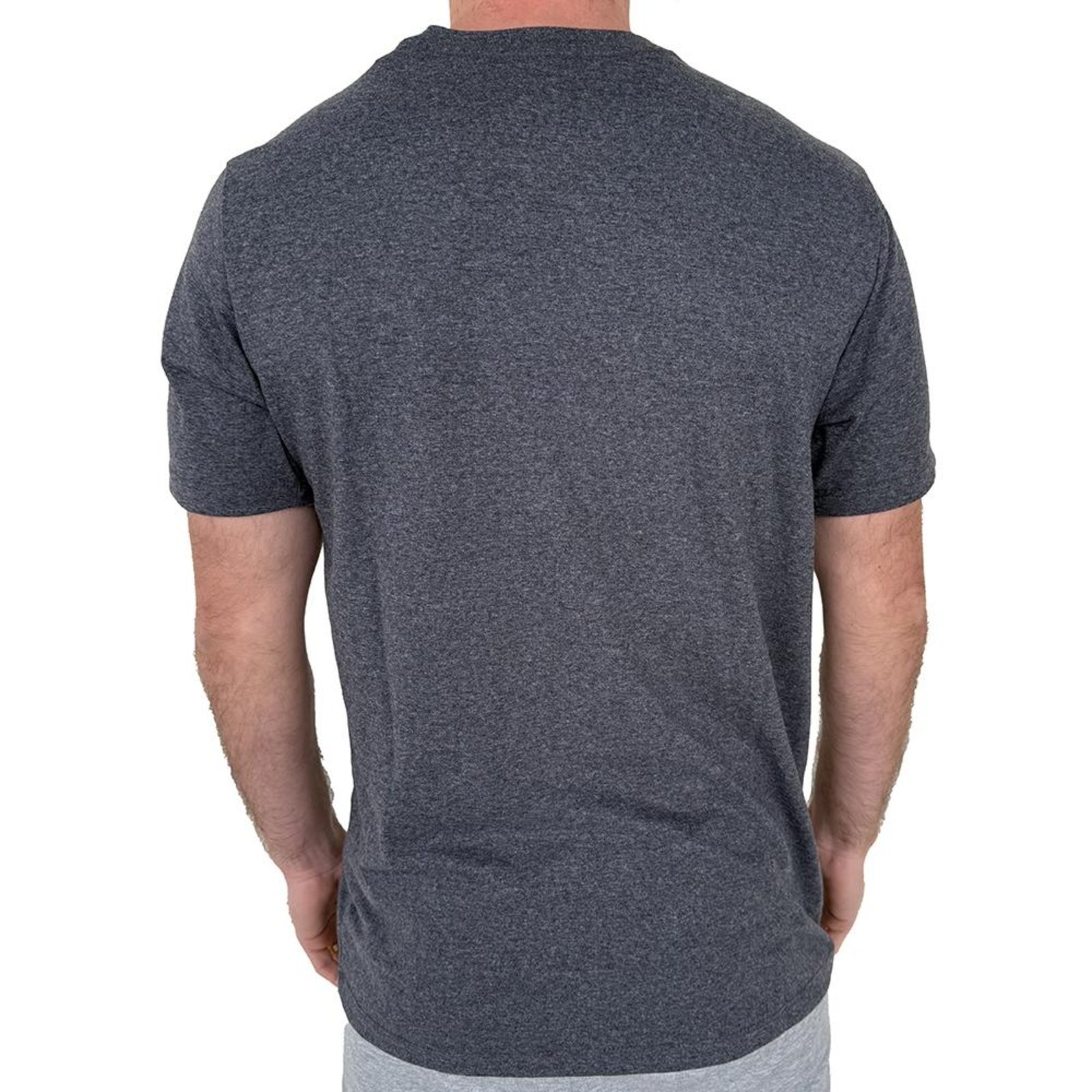 Vista 3 Camiseta RVCA Mini Balance Box WT25 Masculina Cinza Escuro grafite RVCA grafite