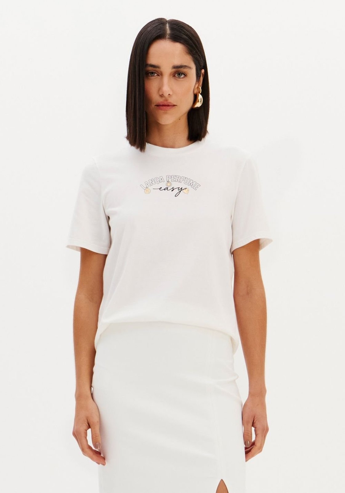 T-shirt Tradicional Estampa Localizada Sport Easy