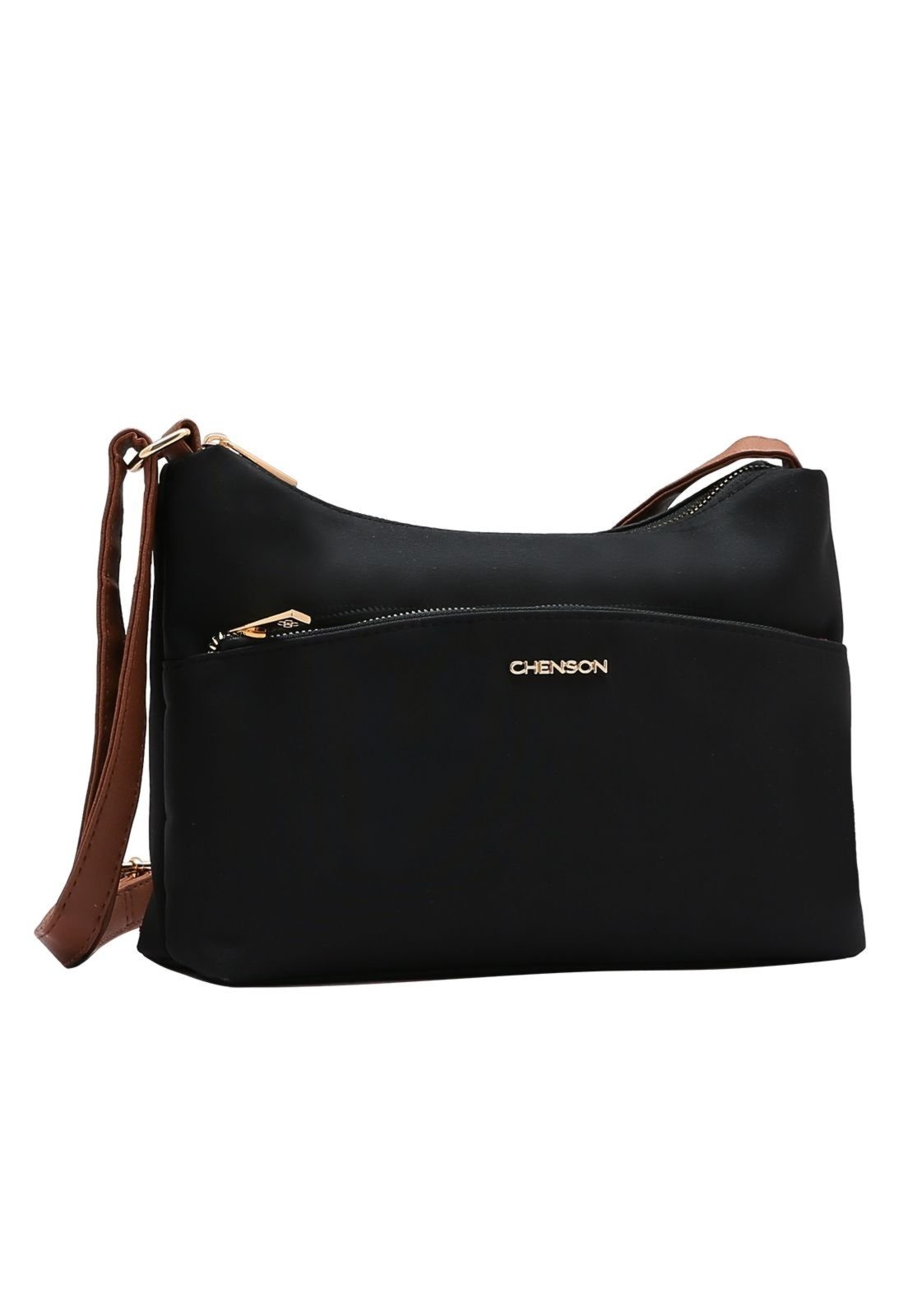 Bolsa Feminina Chenson Microfiber Preto 3184590
