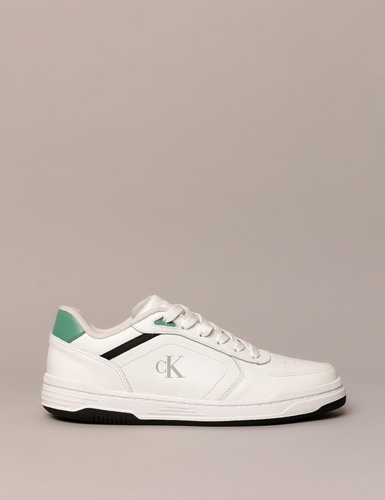 Tênis Masculino Court Calvin Klein Jeans - Branco Calvin Klein Jeans