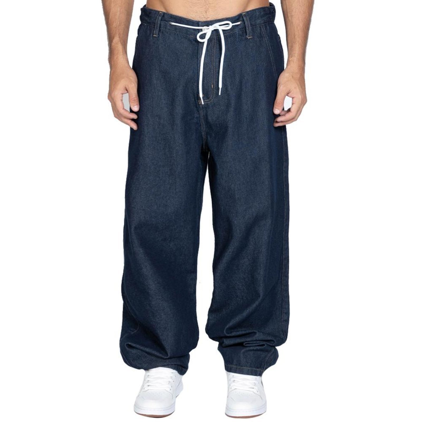 Calça DC Shoes Jeans Worker Baggy Indigo SM26 Azul Escuro