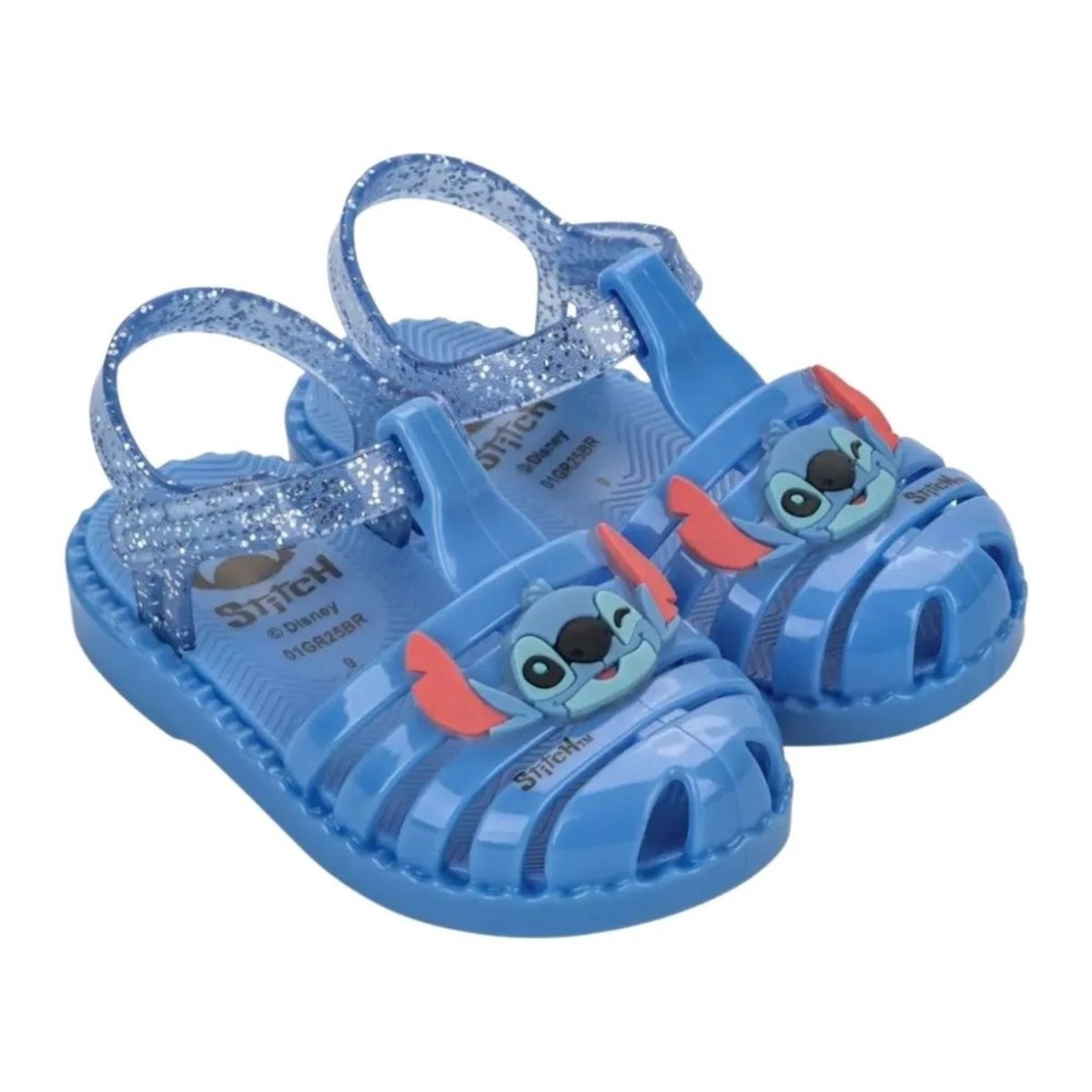 Infantil – SANDÁLIA GRENDENE STITCH DISNEY DUO 23323 Grendene Azul