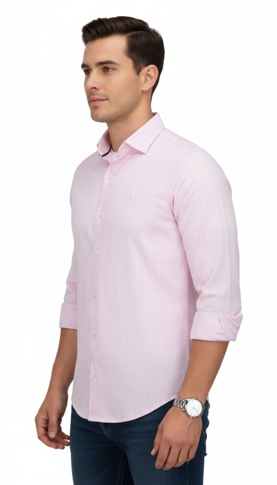 Camisa Social Masculina Amil Comfort Manga Longa 1866