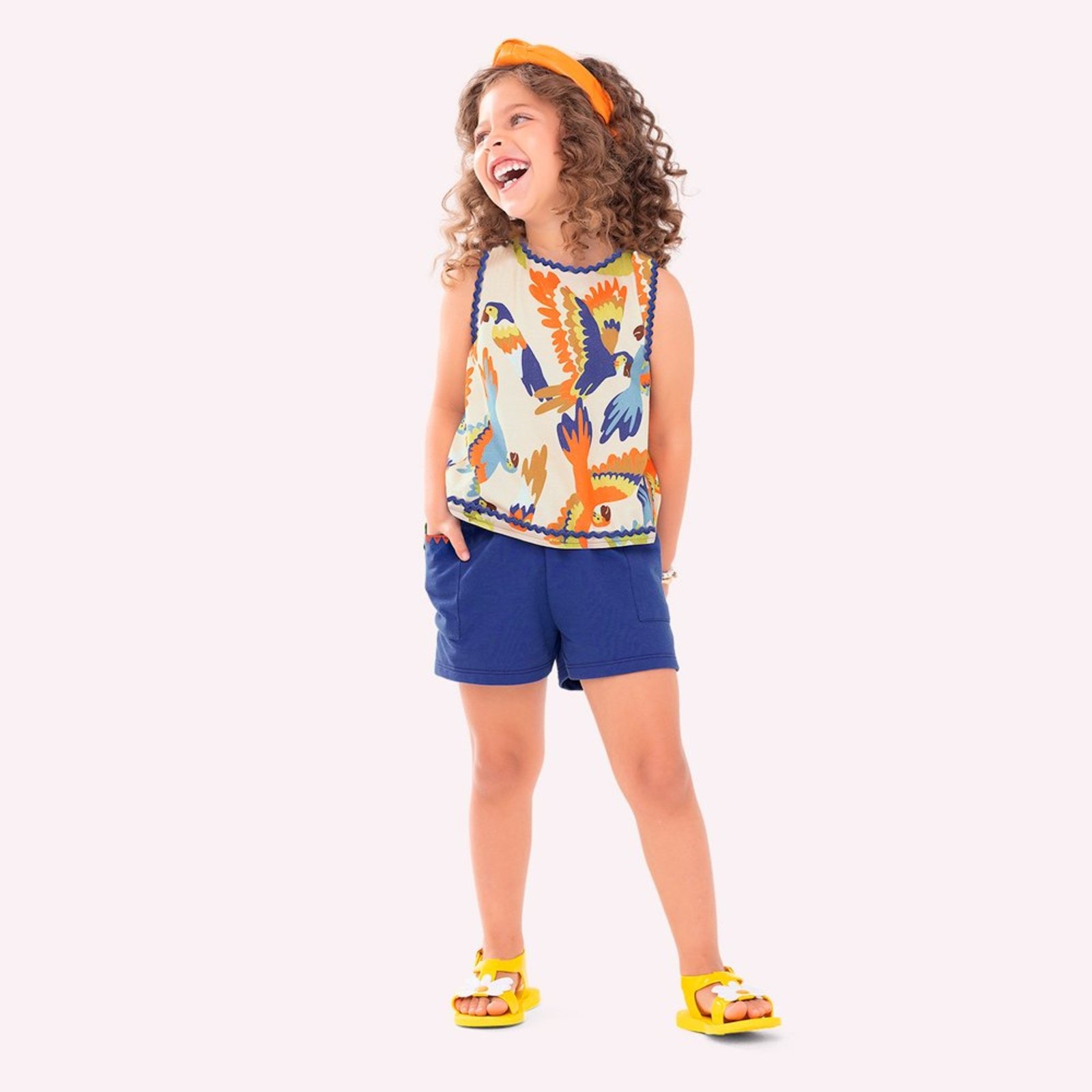 Infantil - Conjunto Menina com Aviamentos Nanai