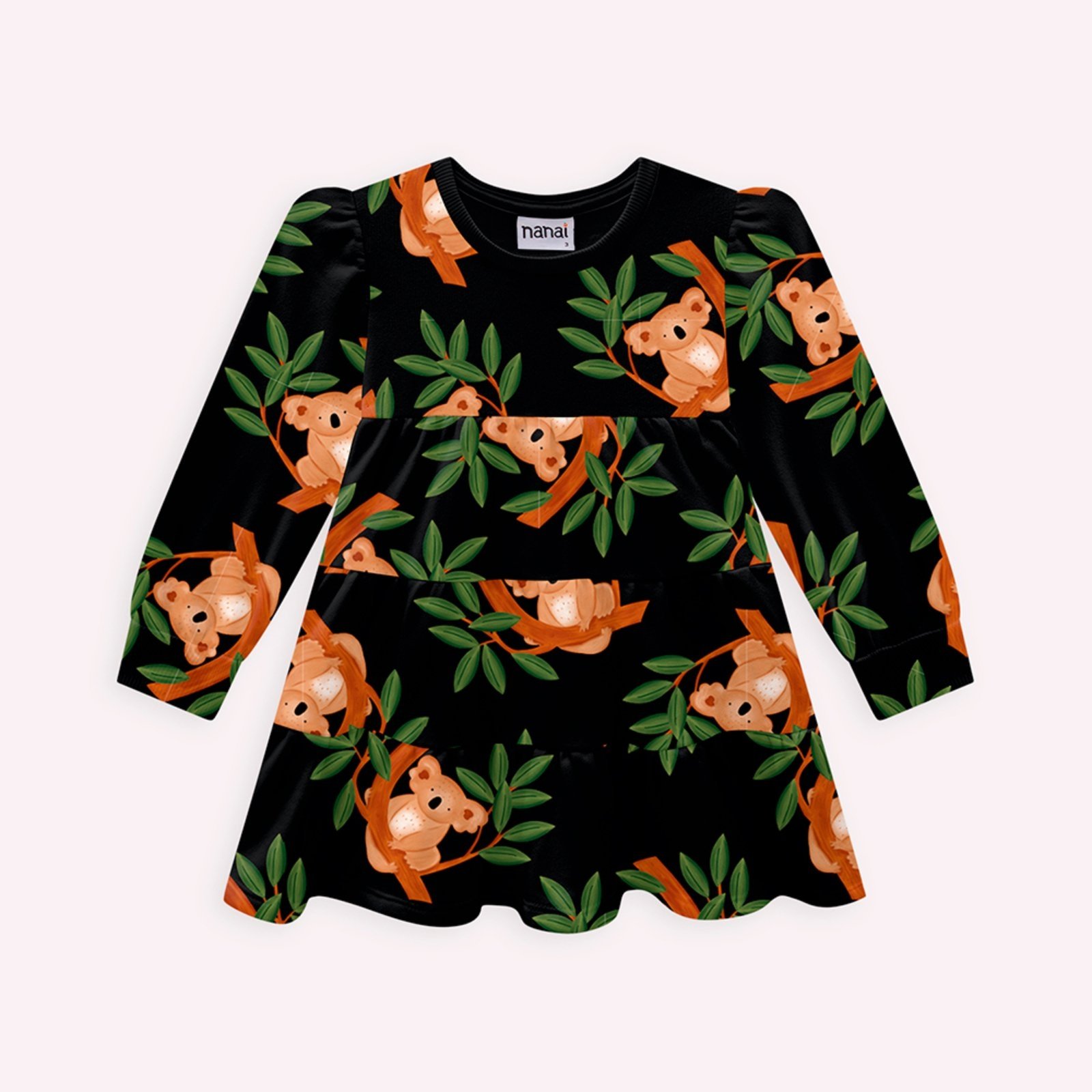 Infantil – Vestido Menina Coalas Nanai