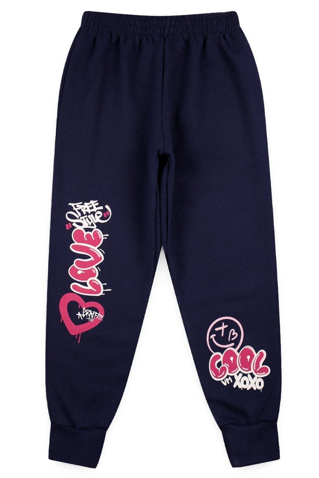Infantil - Calça Moletom Menina Love Cool