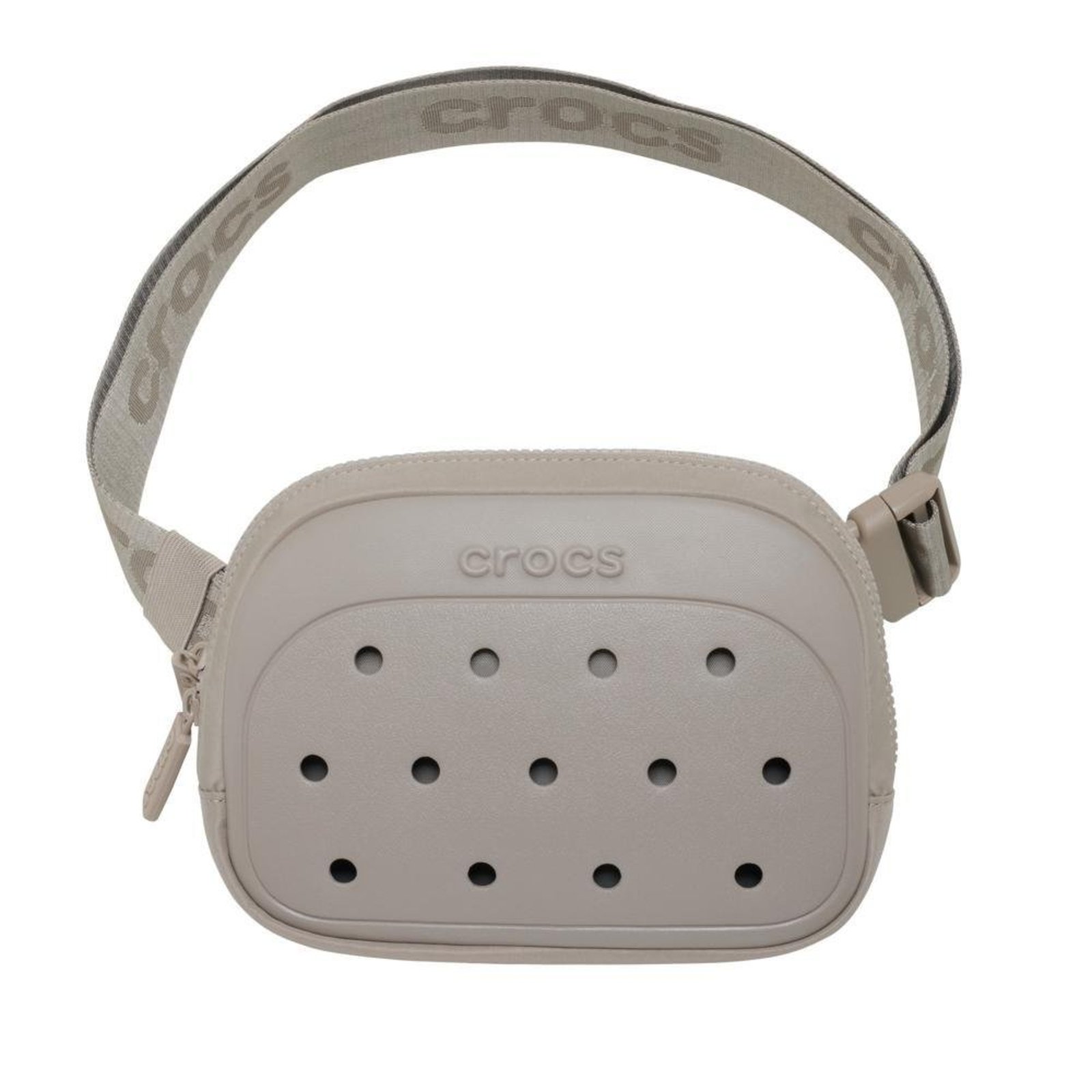 Infantil - Bolsa Crocs Classic Belt Bag Taupe Marrom