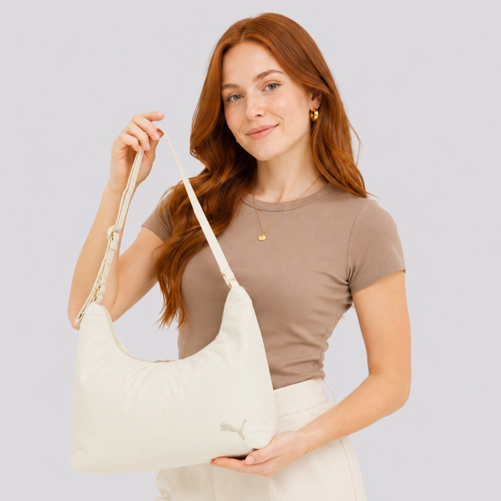Bolsa Puma Her Slouchy Hobo Off-White