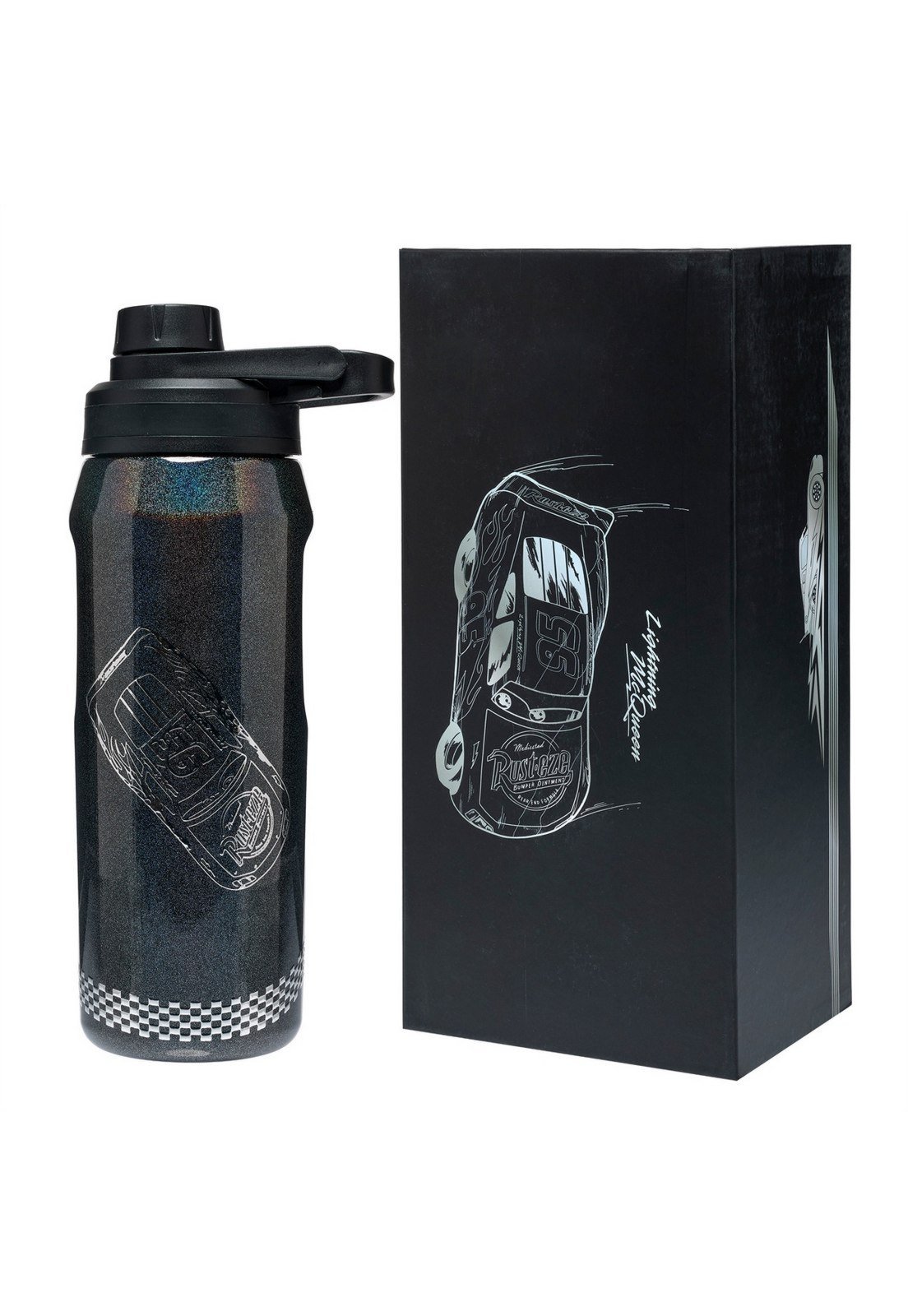 Infantil - Garrafa Térmica Carros Relâmpago Mcqueen 550ml Inox Original Disney