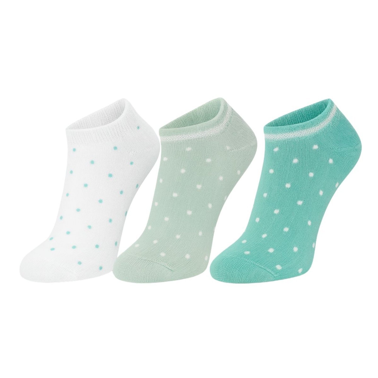 Kit Com 3 Pares De Meias Feminina Sapatilha Selene