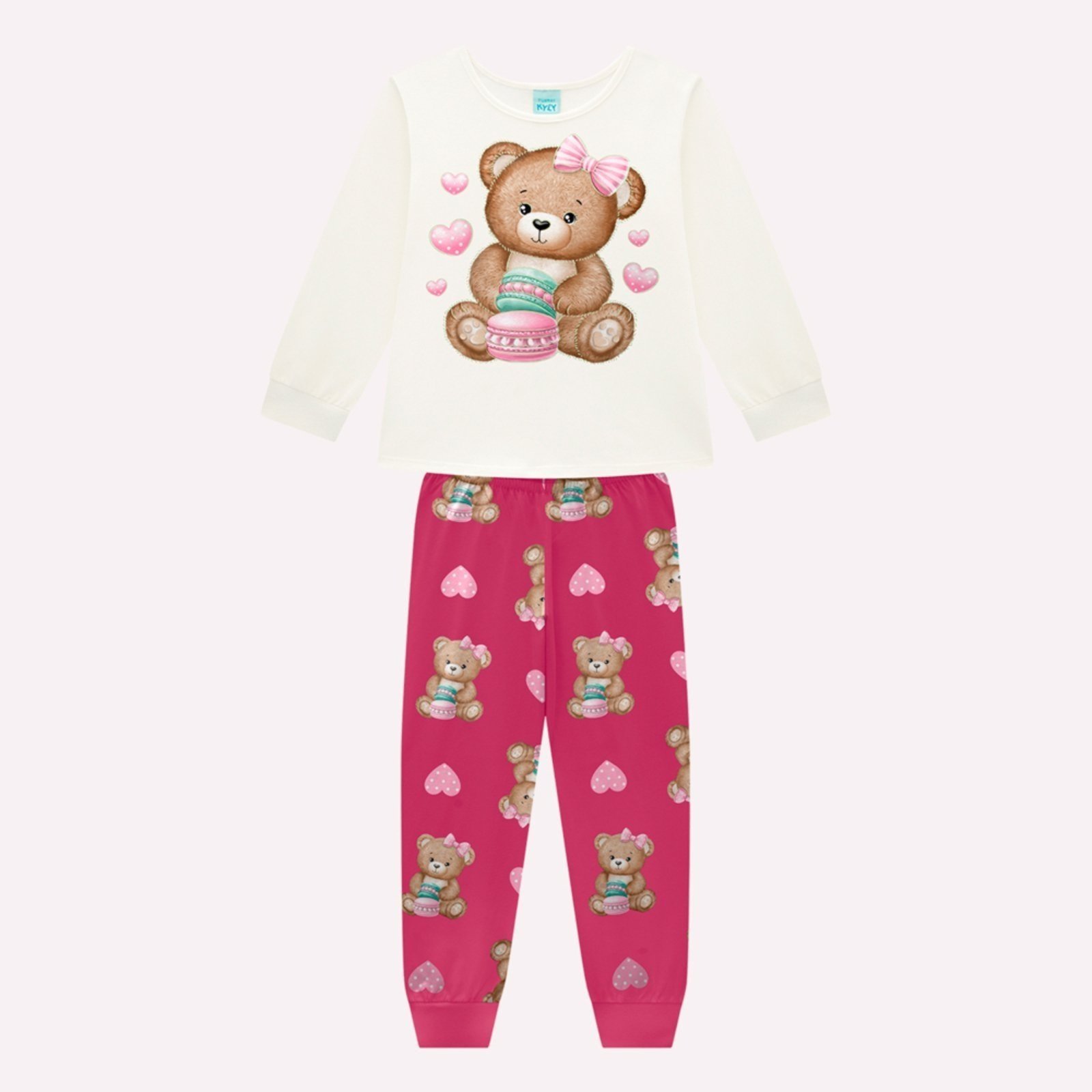 Pijama Menina Ursinhos Kyly