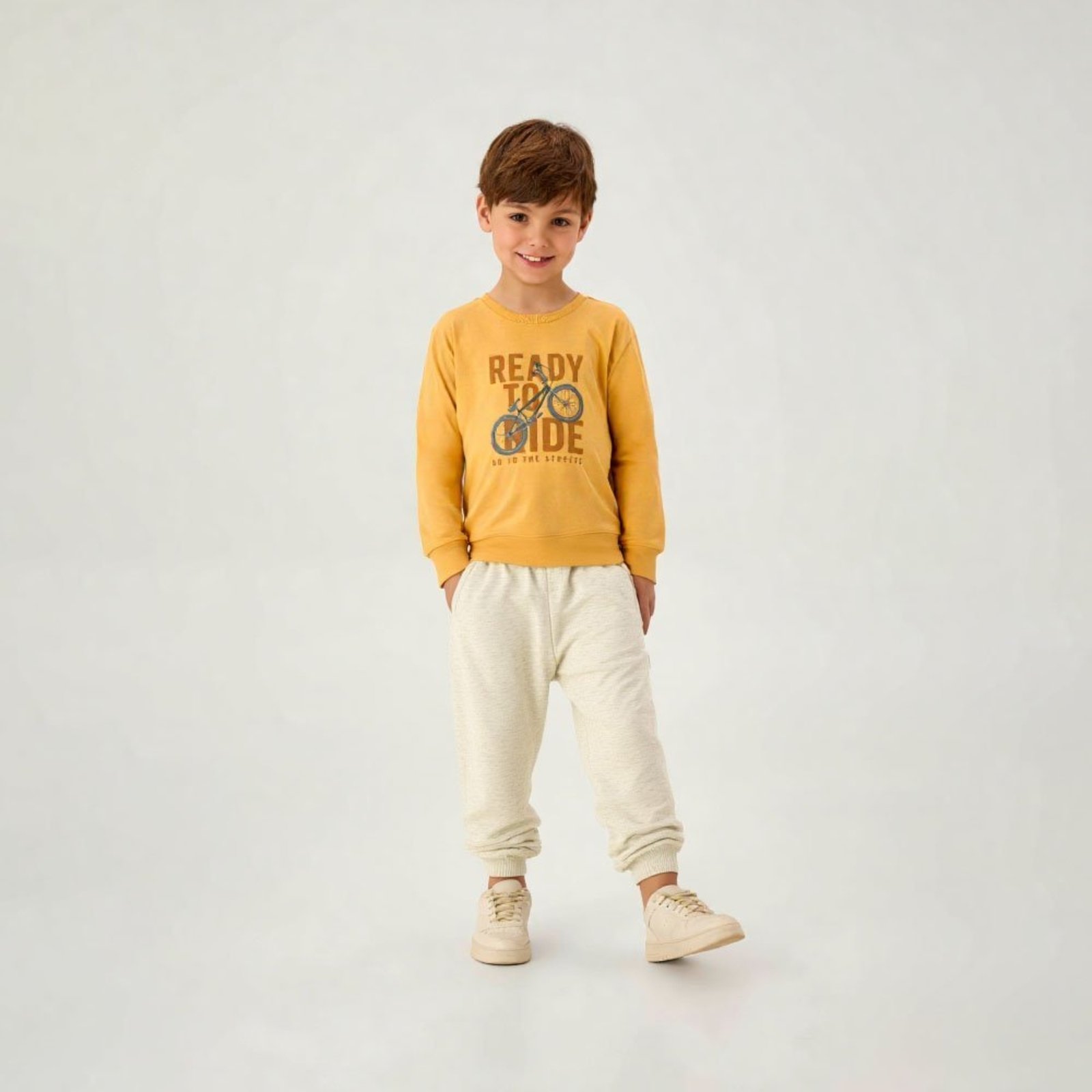 Infantil - Calça Natural Pulla Bulla Menino - 55367-1331