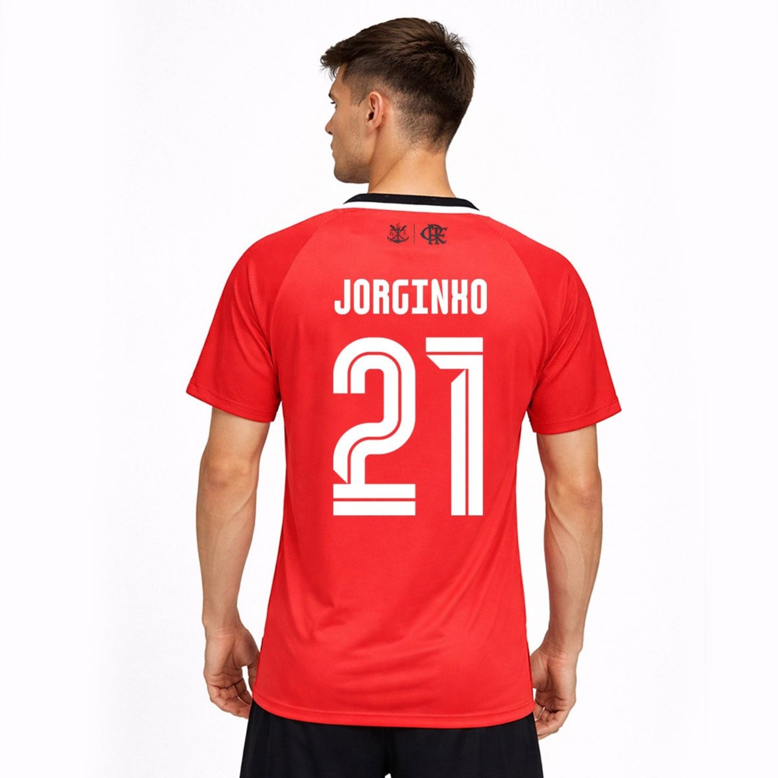 Camisa Flamengo Manto Vermelha 21 Jorginho