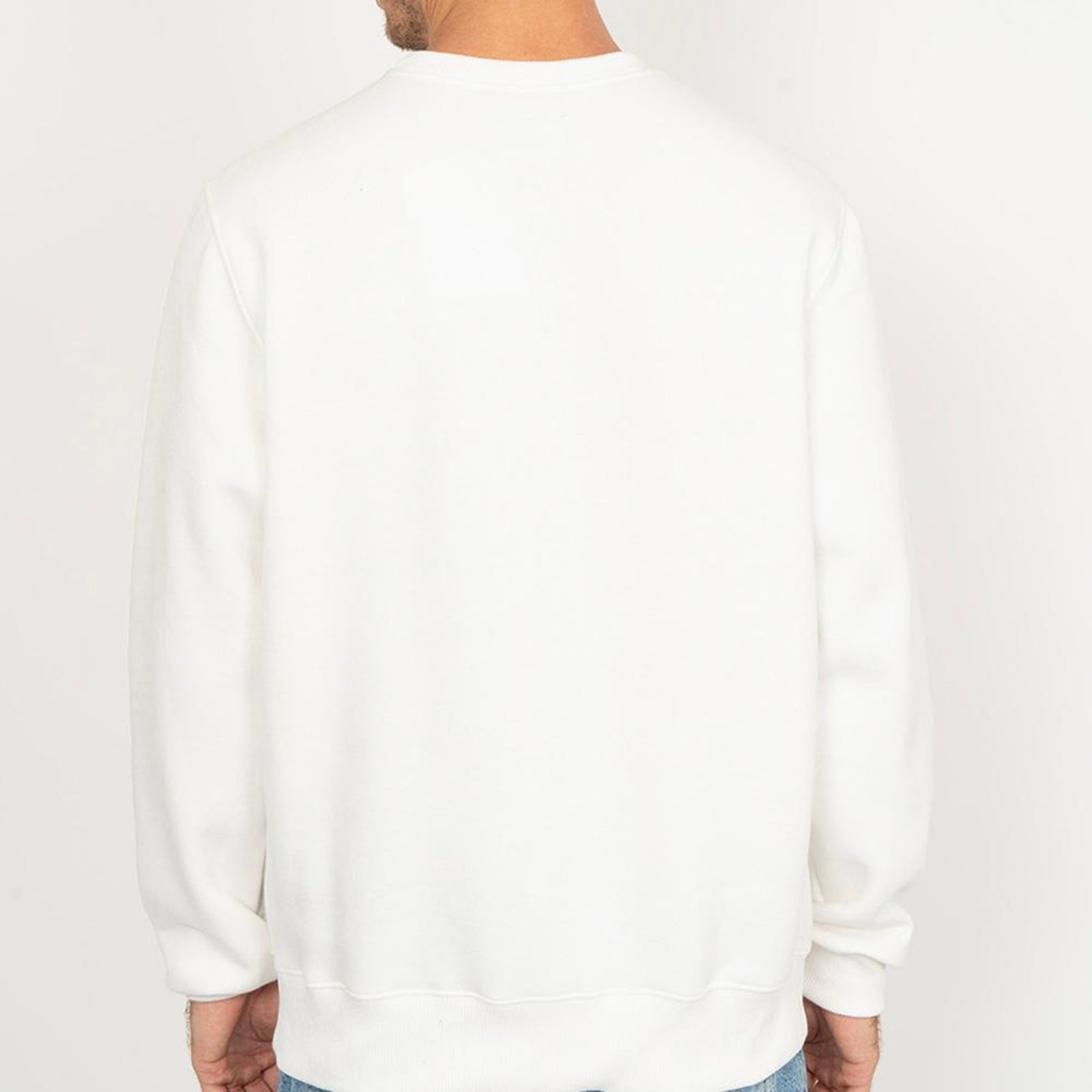 Moletom Quiksilver Careca Word Block WT26 Masculino Branco