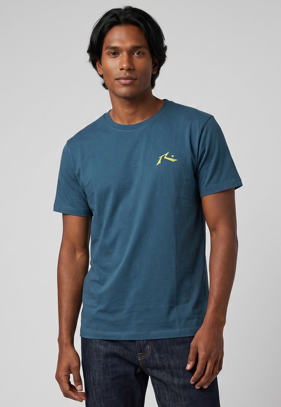 Camiseta Masculina Rusty Silk Landscape Azul