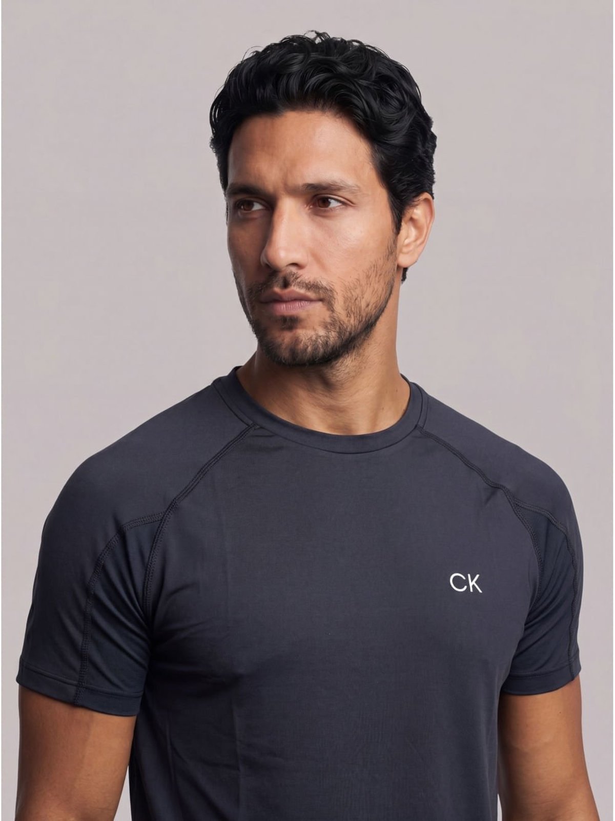 Infantil - Camiseta Treino Recortes Sport - Preto Calvin Klein Jeans