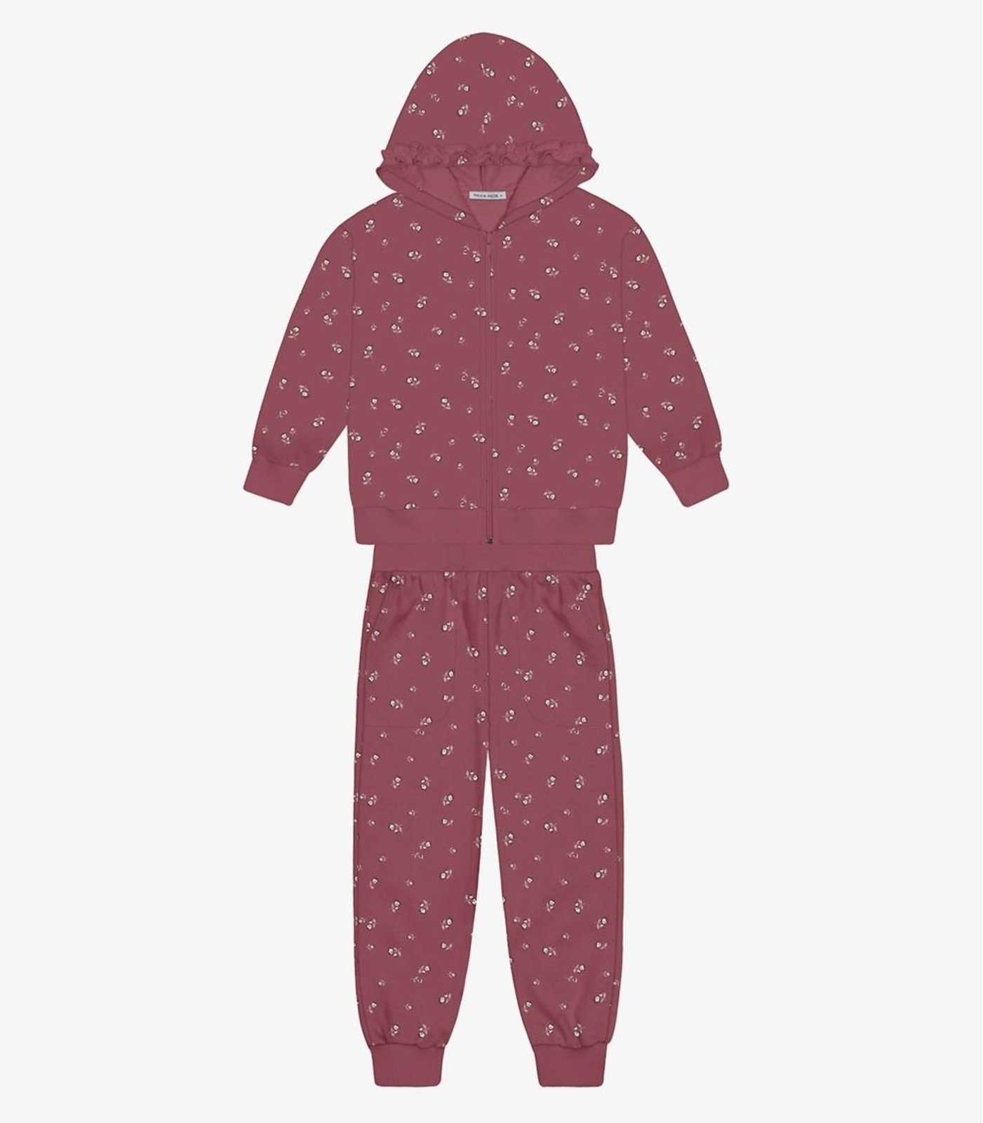 Infantil - Conjunto Jaqueta com Calça Trick Nick Vermelho