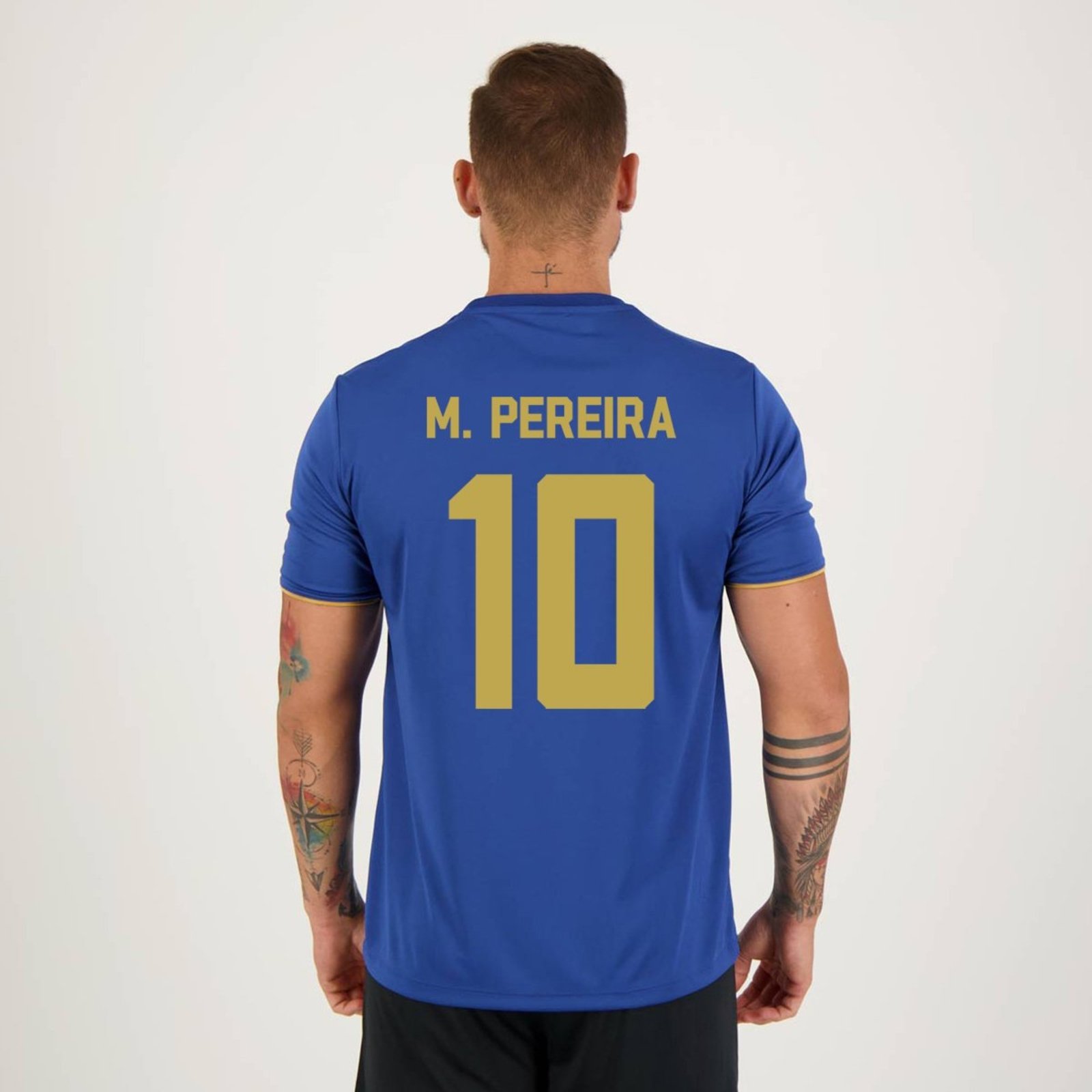 Camisa Cruzeiro Brains Azul 10 M. Pereira