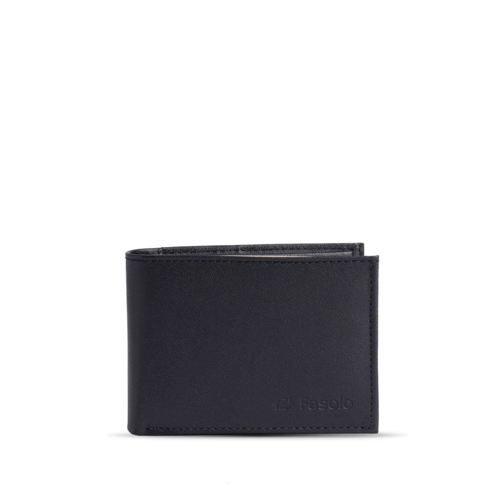Carteira Masculina Fasolo Couro H062 Preto