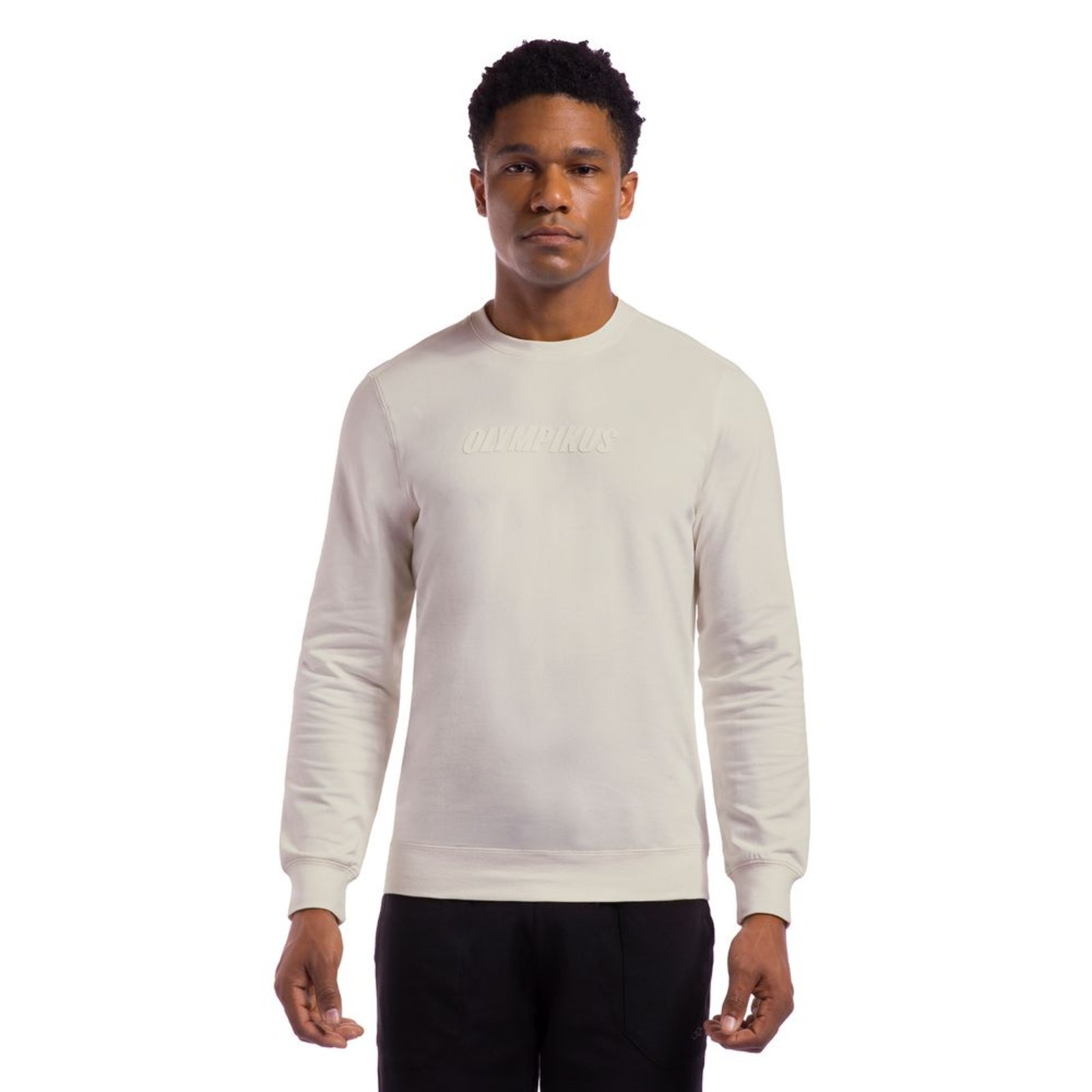 Moletom Comfy Big Logo Olympikus Masculino M Bege