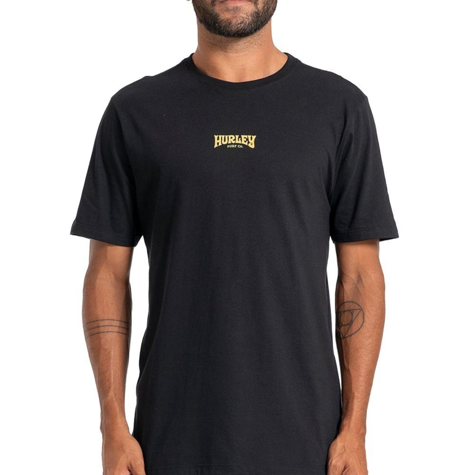 Camiseta Hurley Bells SM27 Masculina Preto