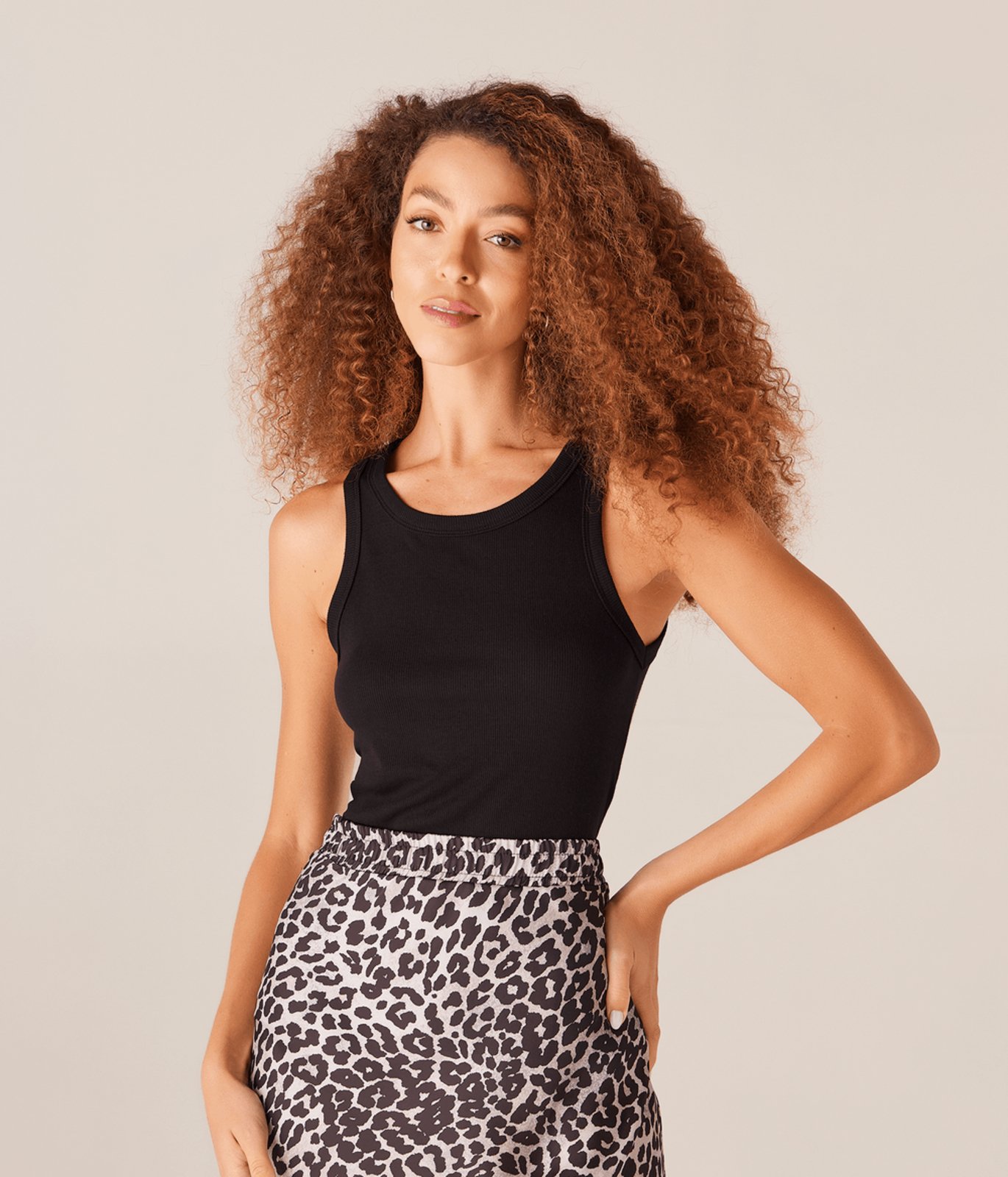 Regata Ribana Básica Feminina Preta